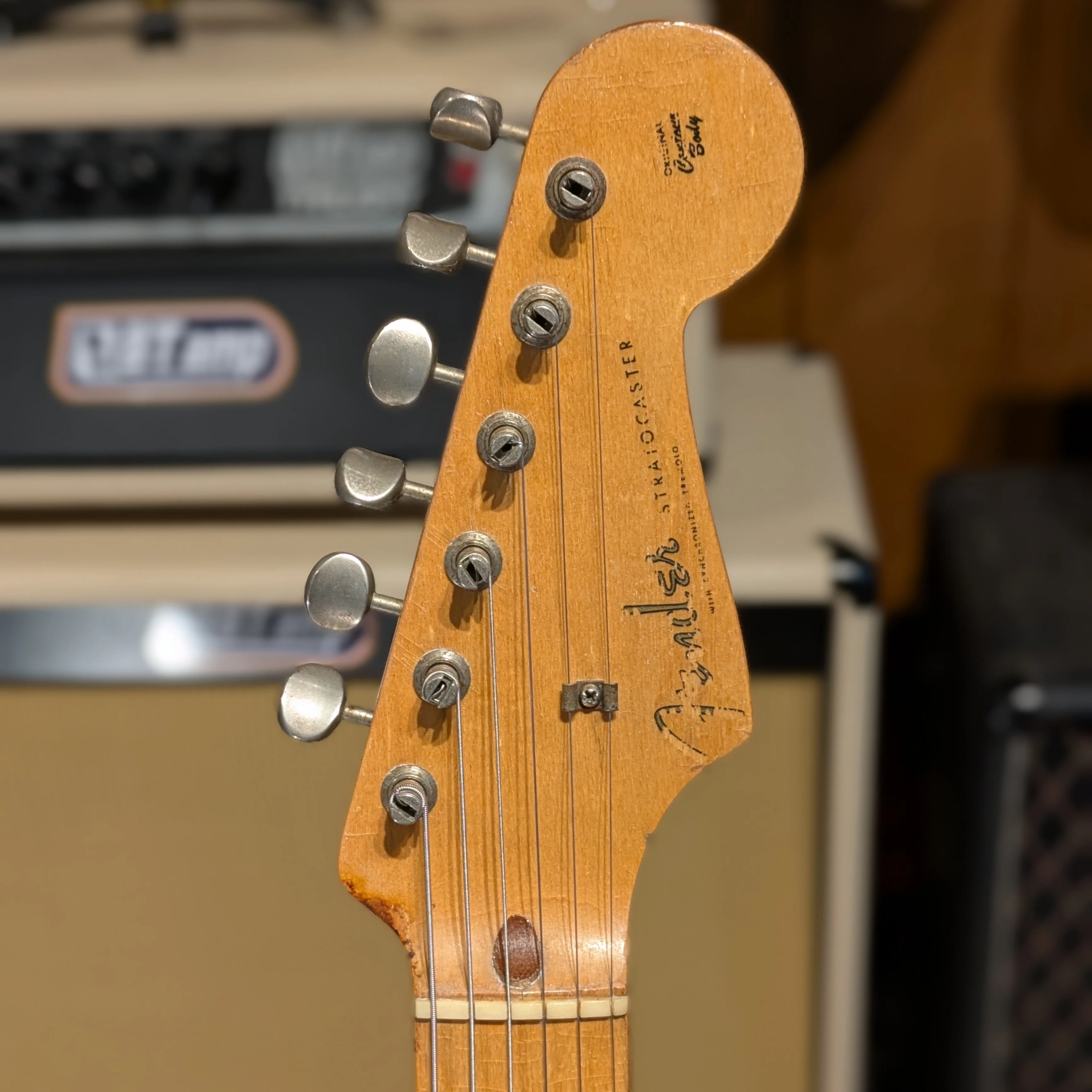 Fender Stratocaster 1958 - 3 Tone Sunburst - Image 19