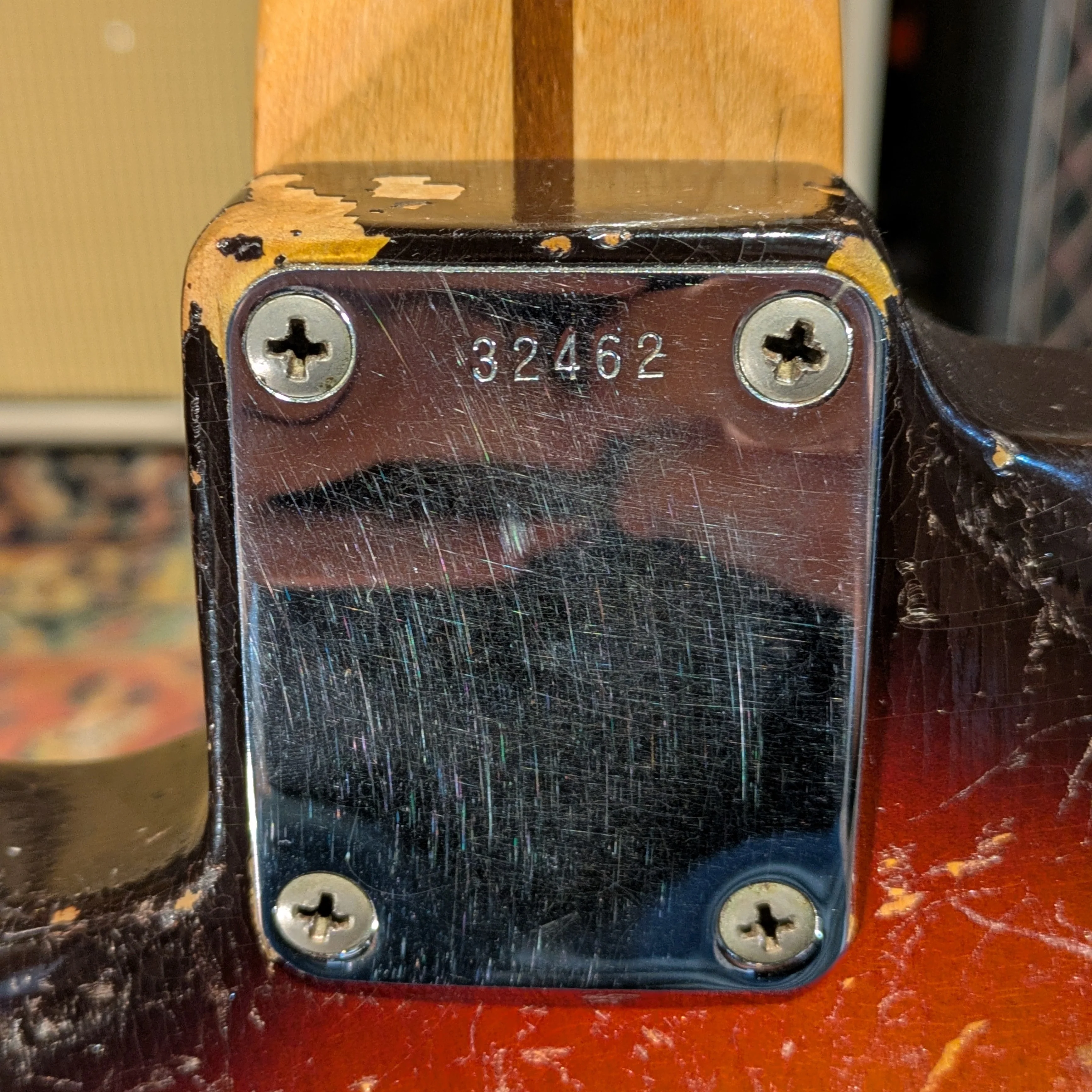 Fender Stratocaster 1958 - 3 Tone Sunburst - Image 22
