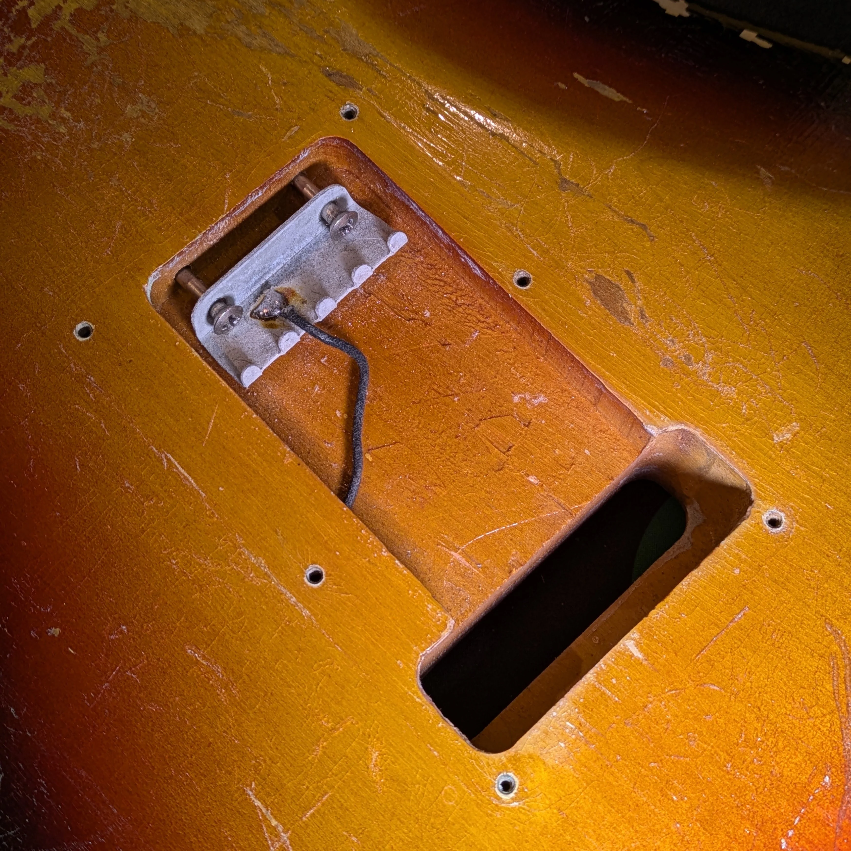 Fender Stratocaster 1958 - 3 Tone Sunburst - Image 37