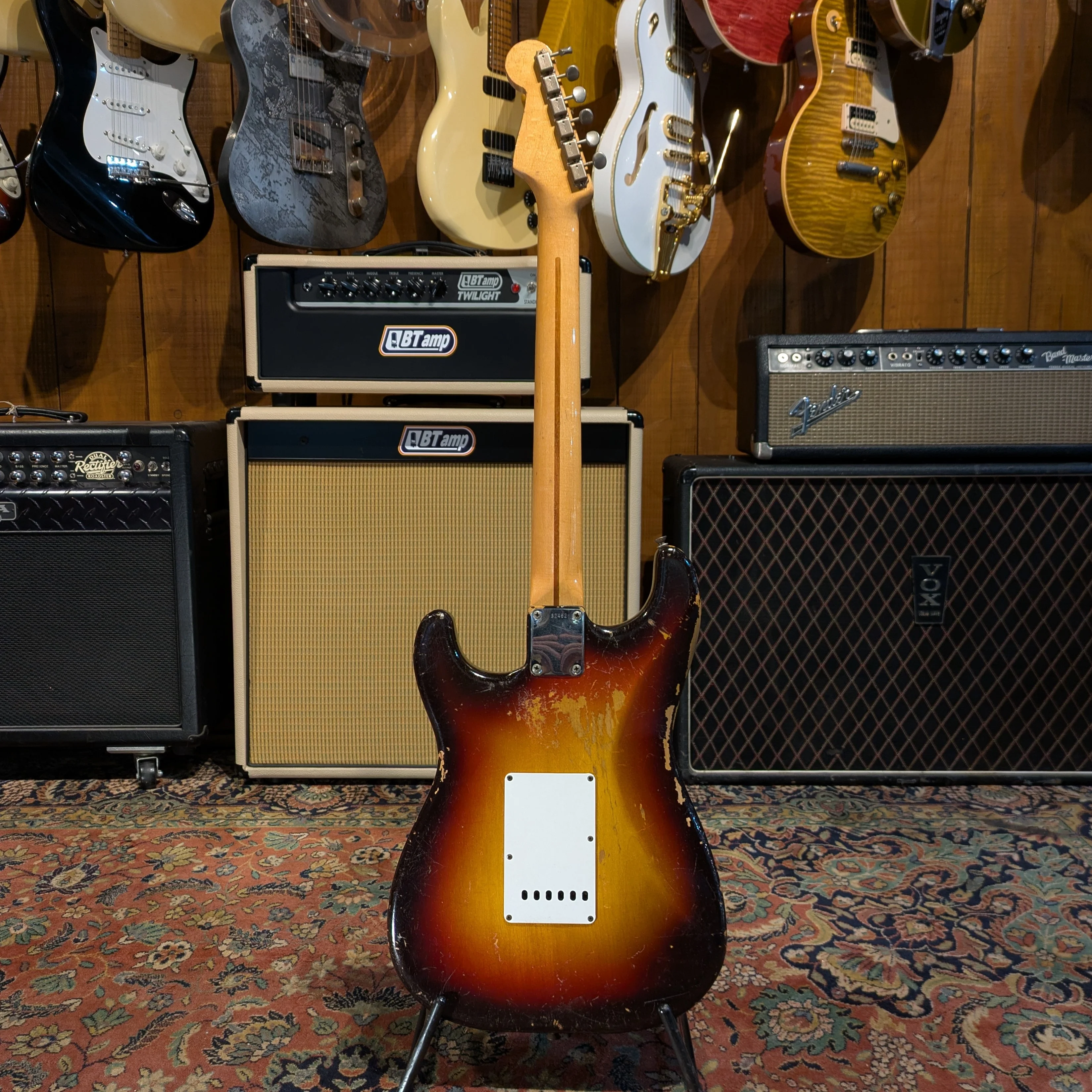 Fender Stratocaster 1958 - 3 Tone Sunburst - Image 6