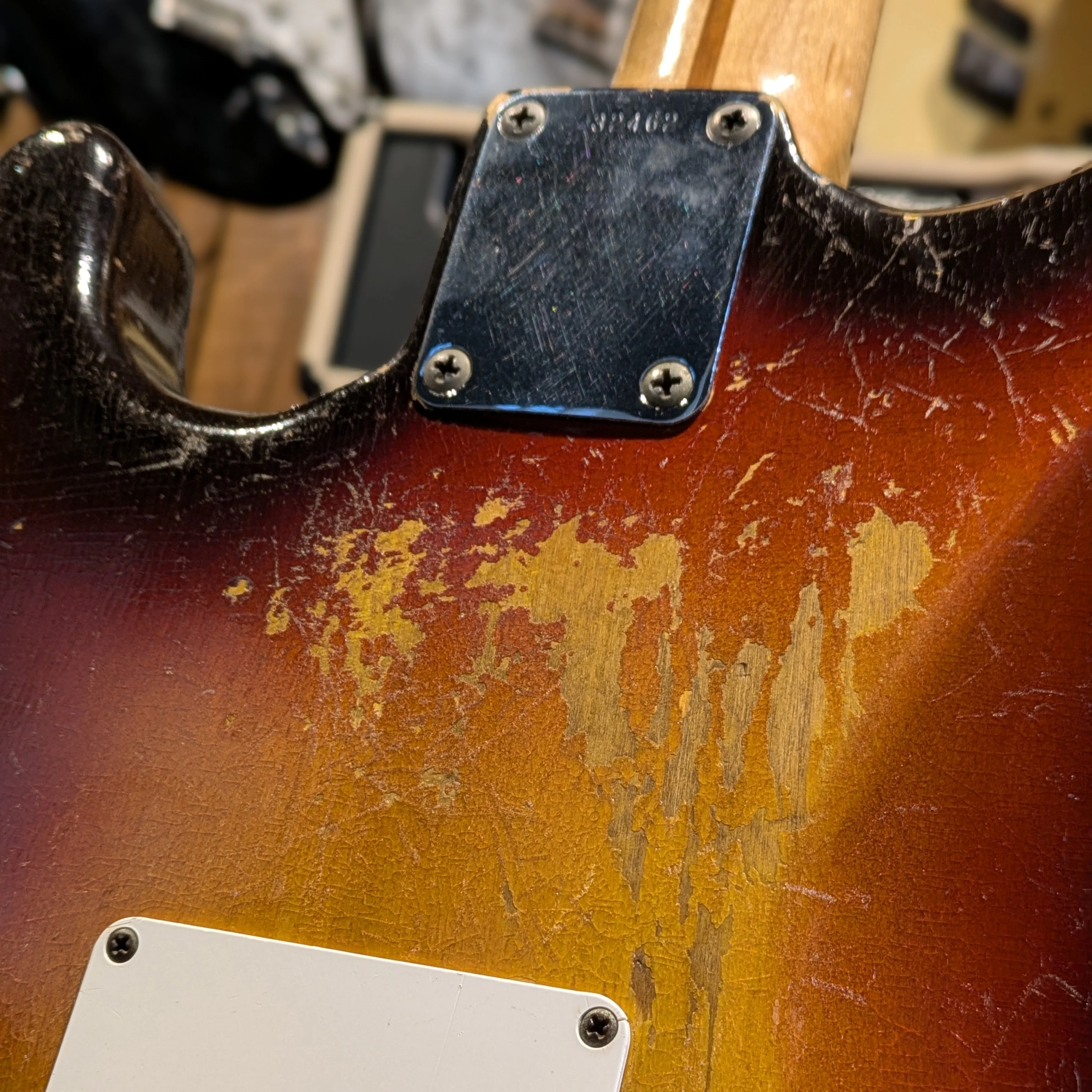 Fender Stratocaster 1958 - 3 Tone Sunburst - Image 8
