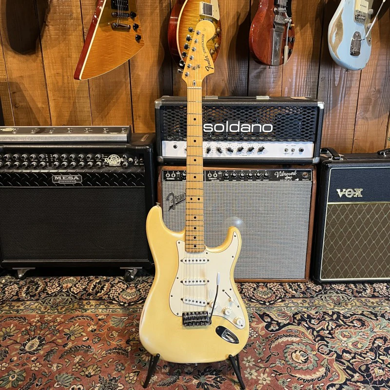 Fender Stratocaster 1976 - Olympic White - Image 3
