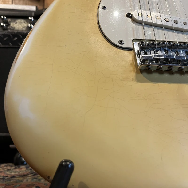 Fender Stratocaster 1976 - Olympic White - Image 7