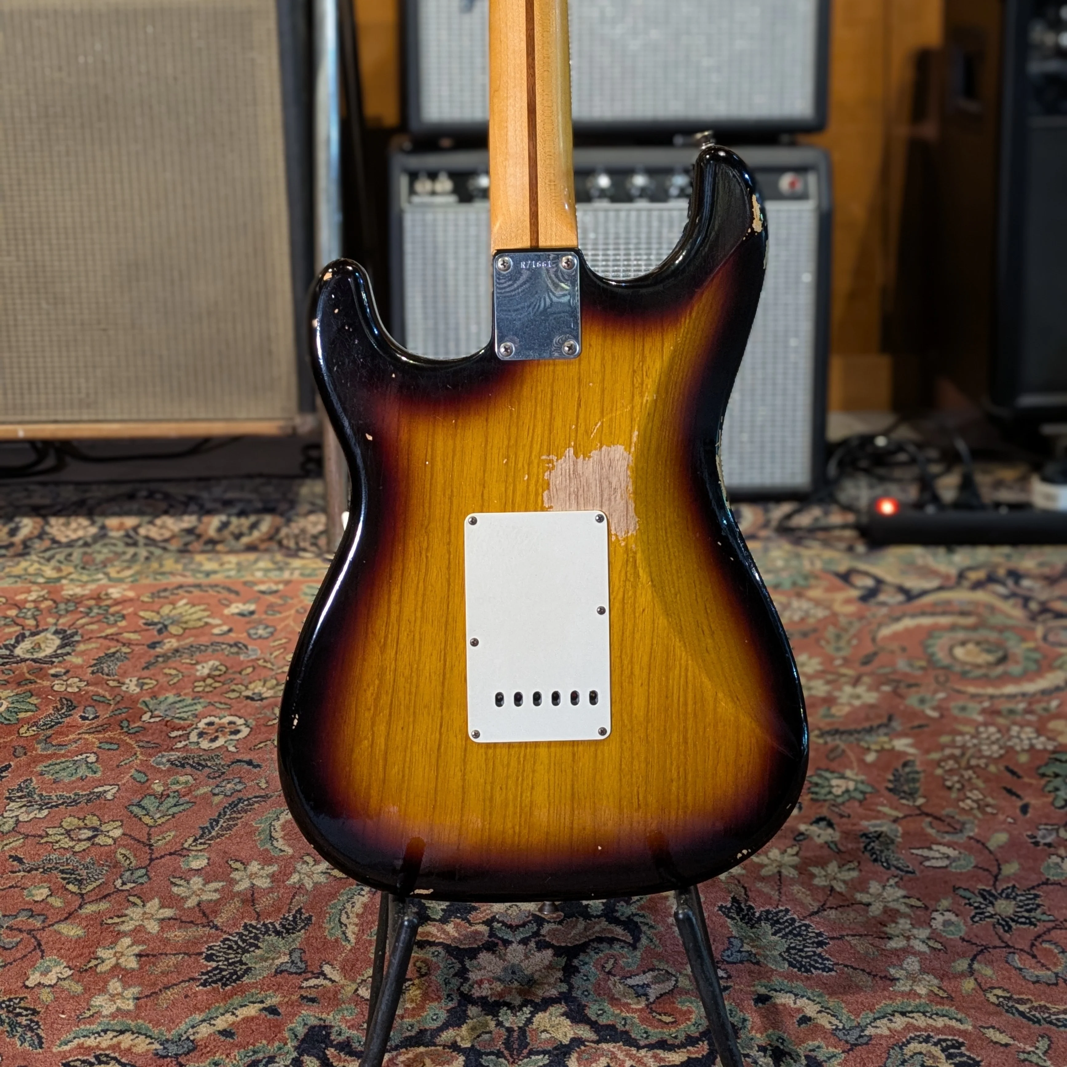 Fender Stratocaster 56 Custom Shop Relic Sunburst / Swamp Ash - Image 2