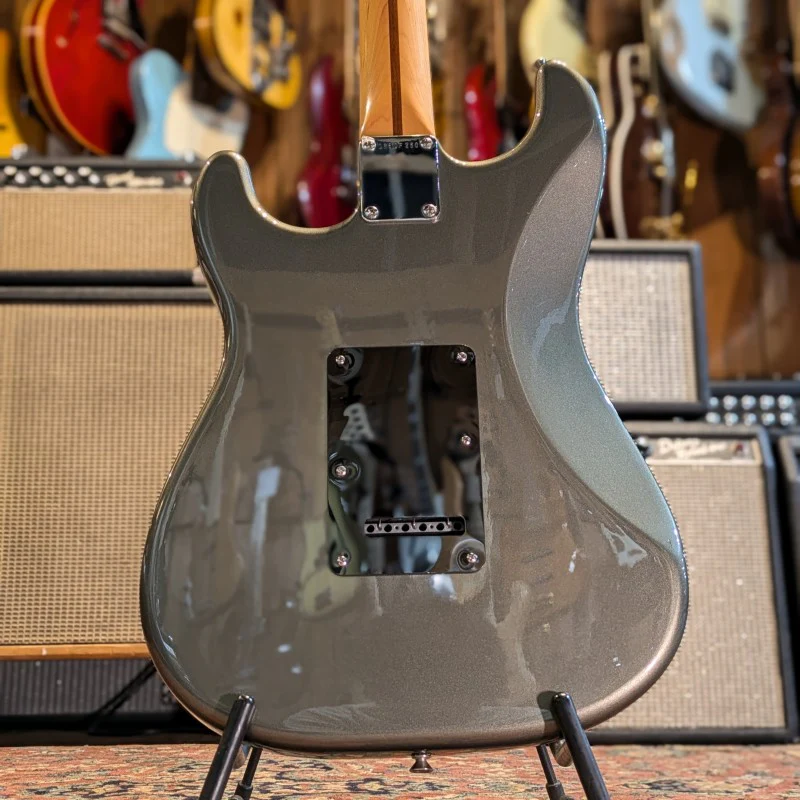 Fender Stratocaster HSS with Rosewood Fretboard - Chrome Silver - Image 2