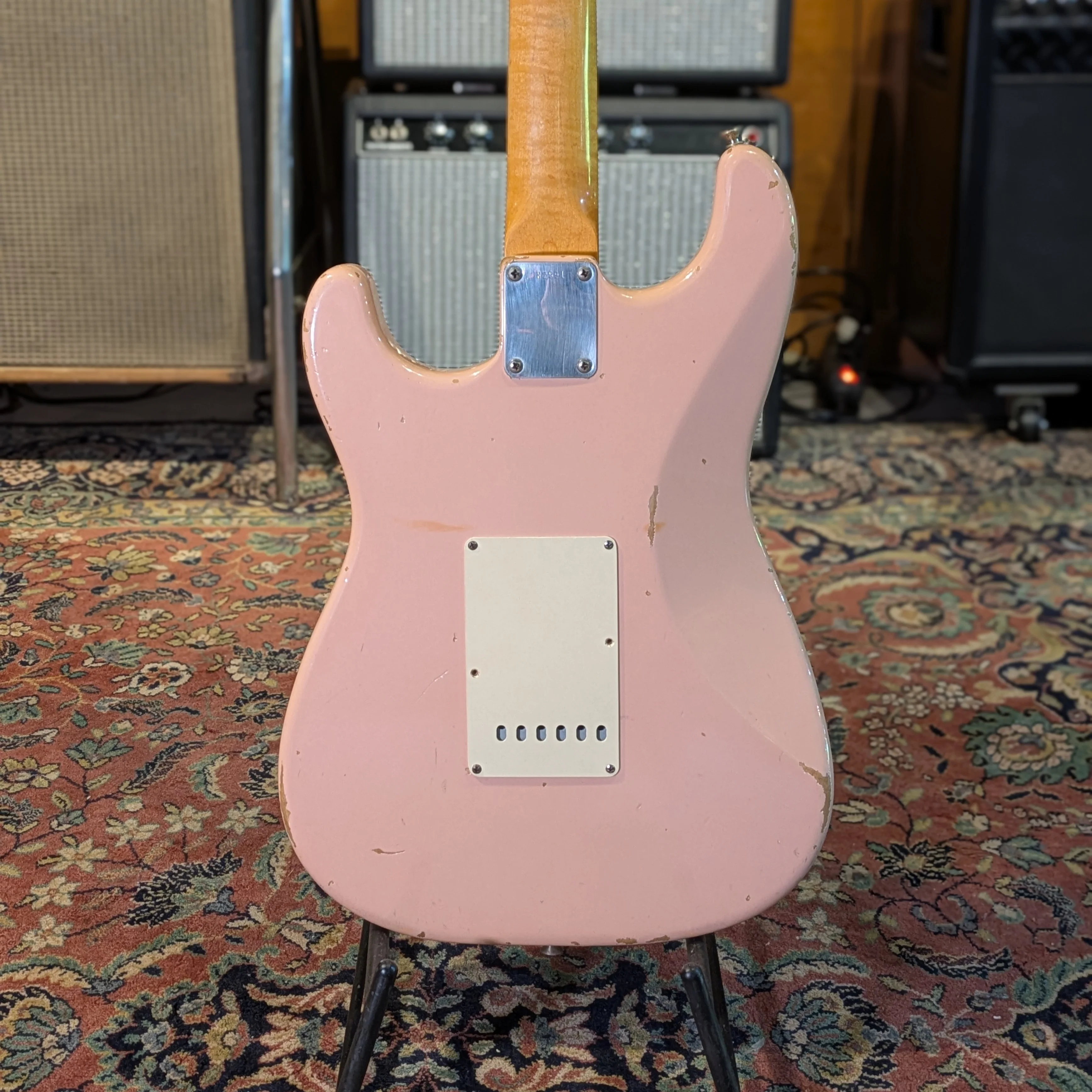 FENDER Stratocaster JOHN CRUZ CUSTOM SHOP Shell Pink 1996 SERIE CUNETTO - Image 2