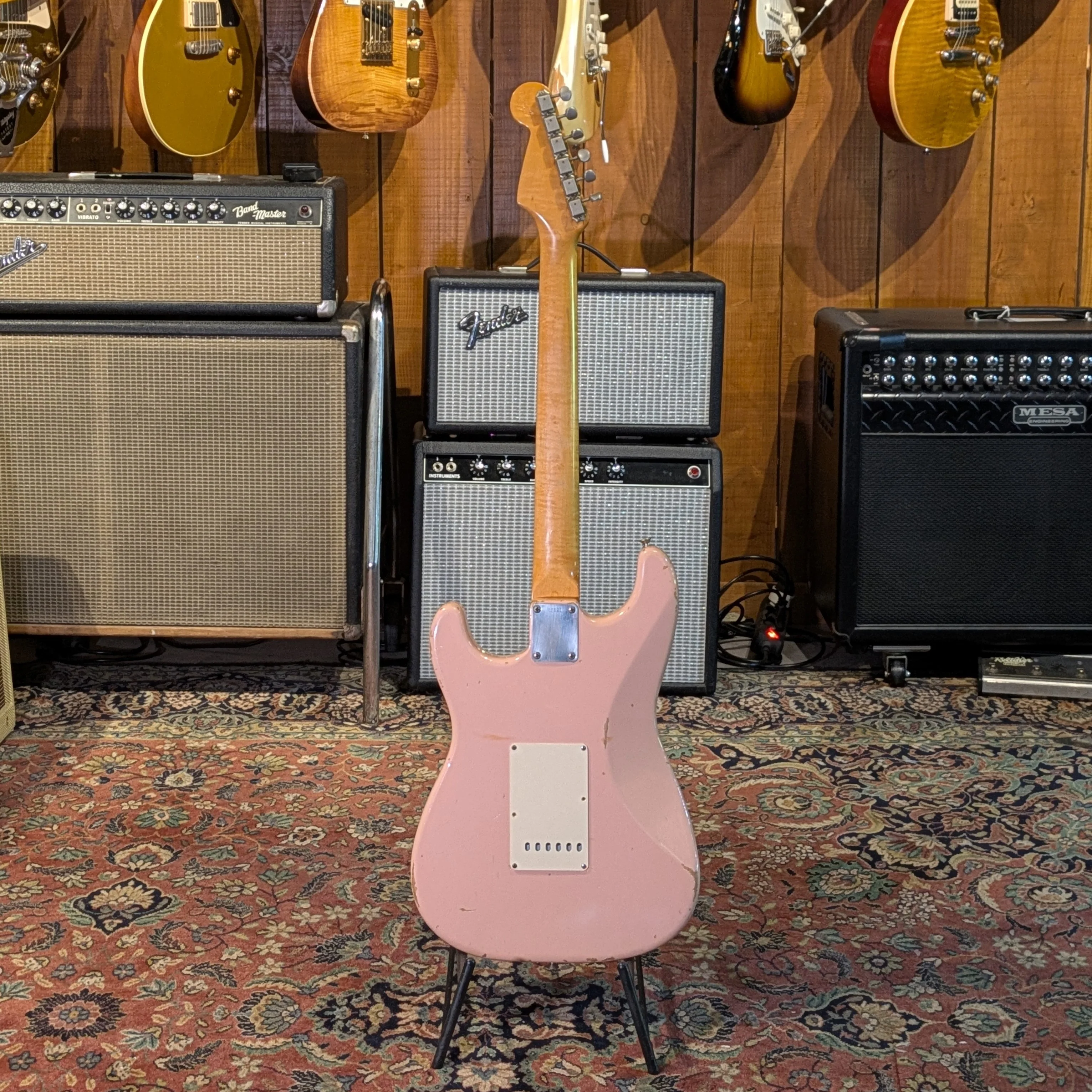 FENDER Stratocaster JOHN CRUZ CUSTOM SHOP Shell Pink 1996 SERIE CUNETTO - Image 5