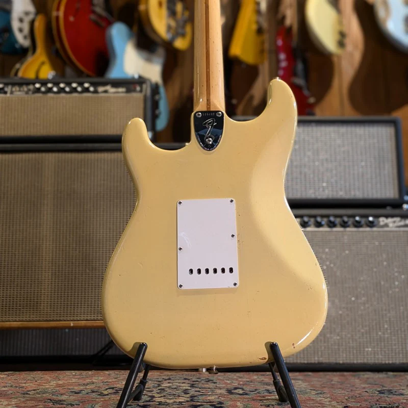 Fender Stratocaster with 3-Bolt Neck, Maple Fretboard 1974 - Refin Blonde - Image 2