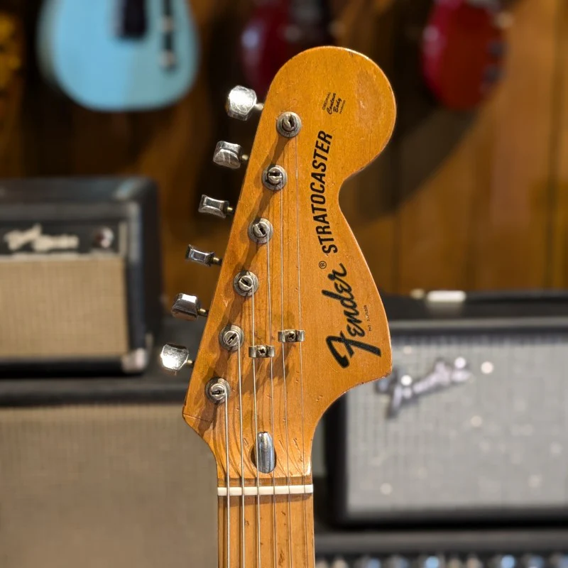 Fender Stratocaster with 3-Bolt Neck, Maple Fretboard 1974 - Refin Blonde - Image 5