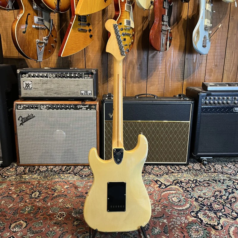 Fender Stratocaster with 3-Bolt Neck, Rosewood Fretboard 1976 - Olympic White - Image 4