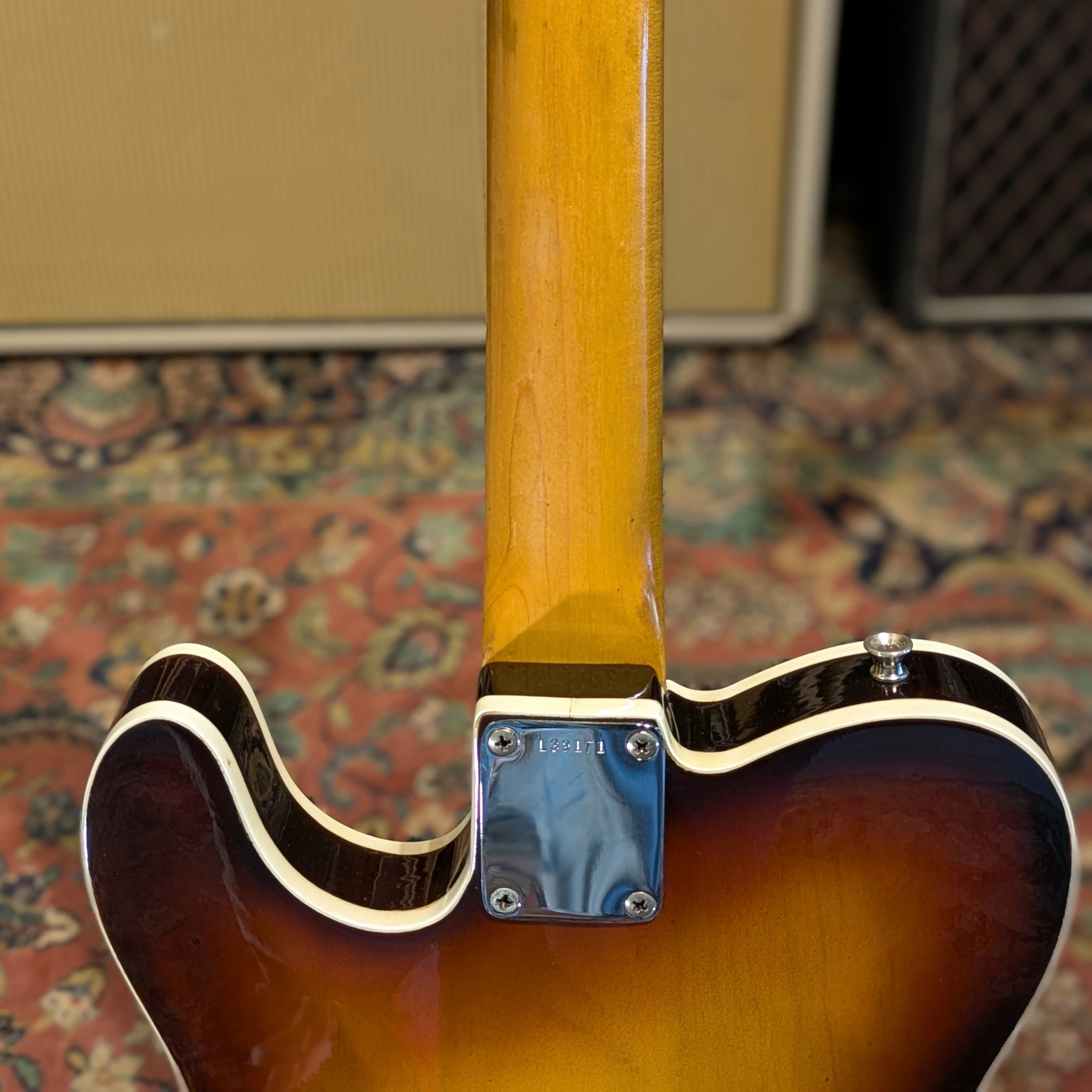 Fender Telecaster Custom 1964 - Sunburst Refin - Image 11
