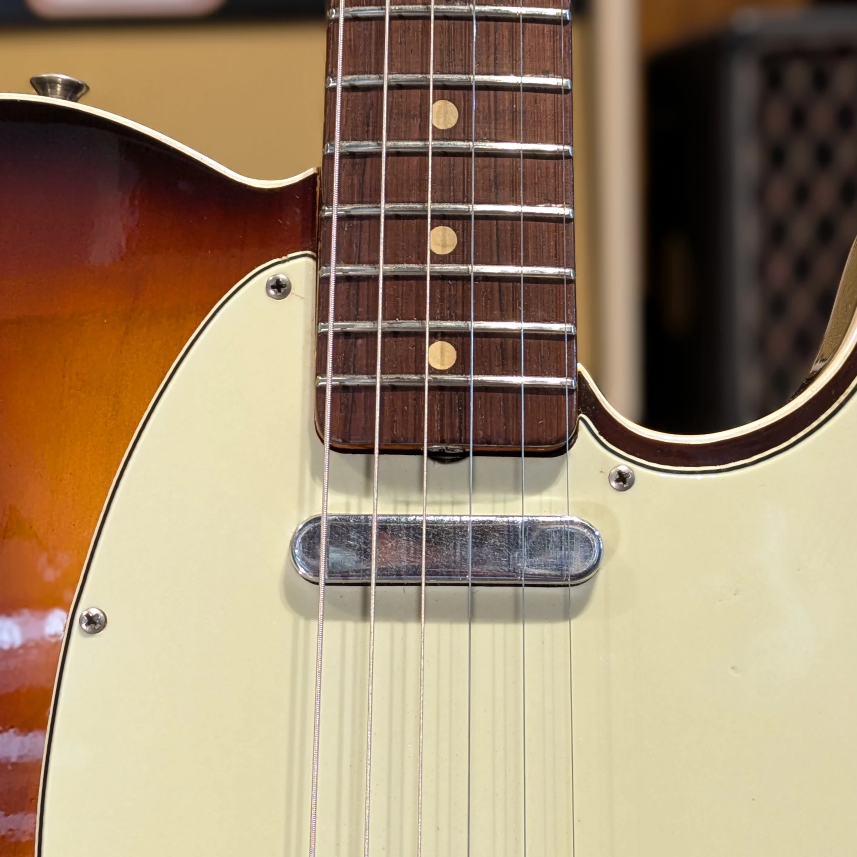 Fender Telecaster Custom 1964 - Sunburst Refin - Image 15