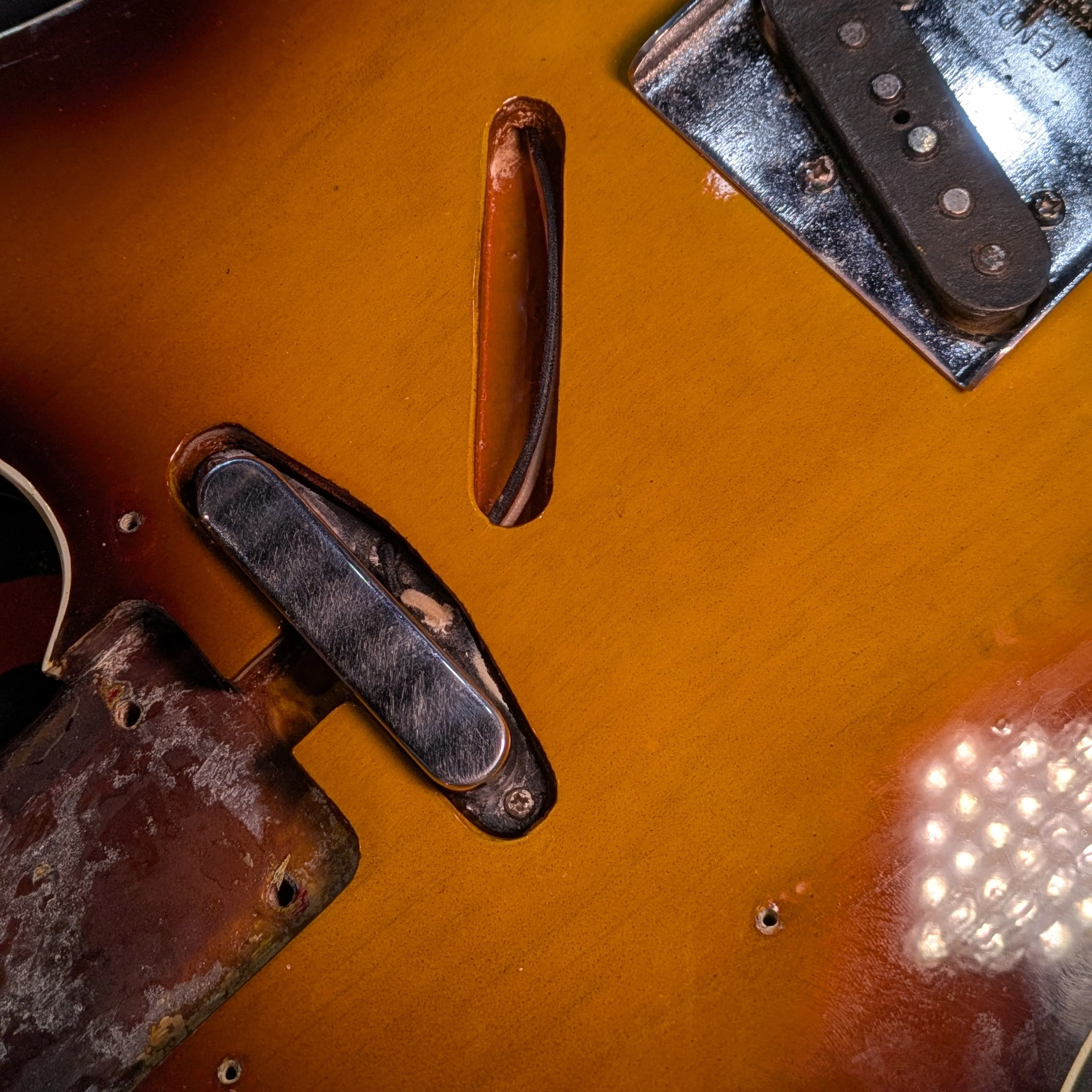 Fender Telecaster Custom 1964 - Sunburst Refin - Image 18
