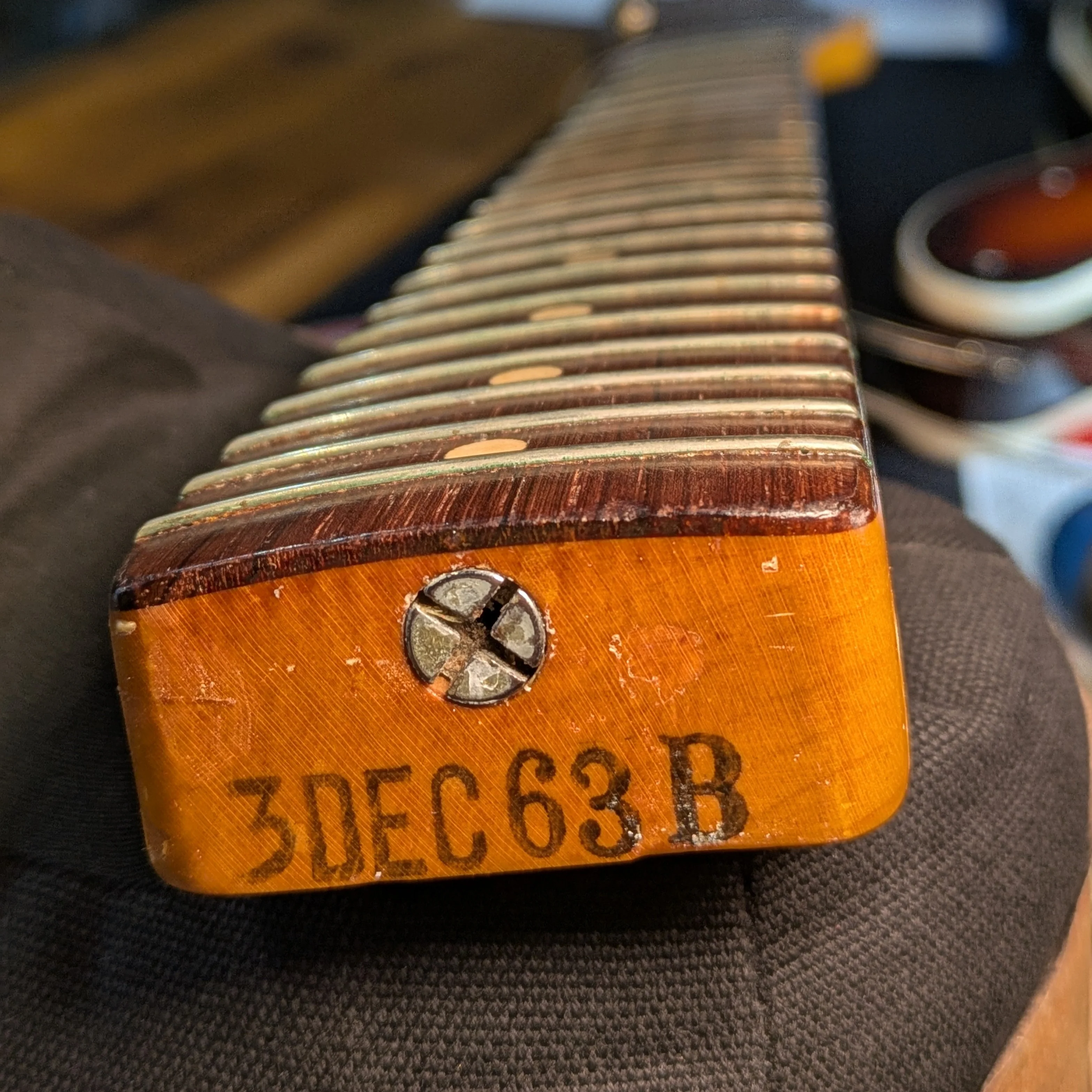 Fender Telecaster Custom 1964 - Sunburst Refin - Image 20