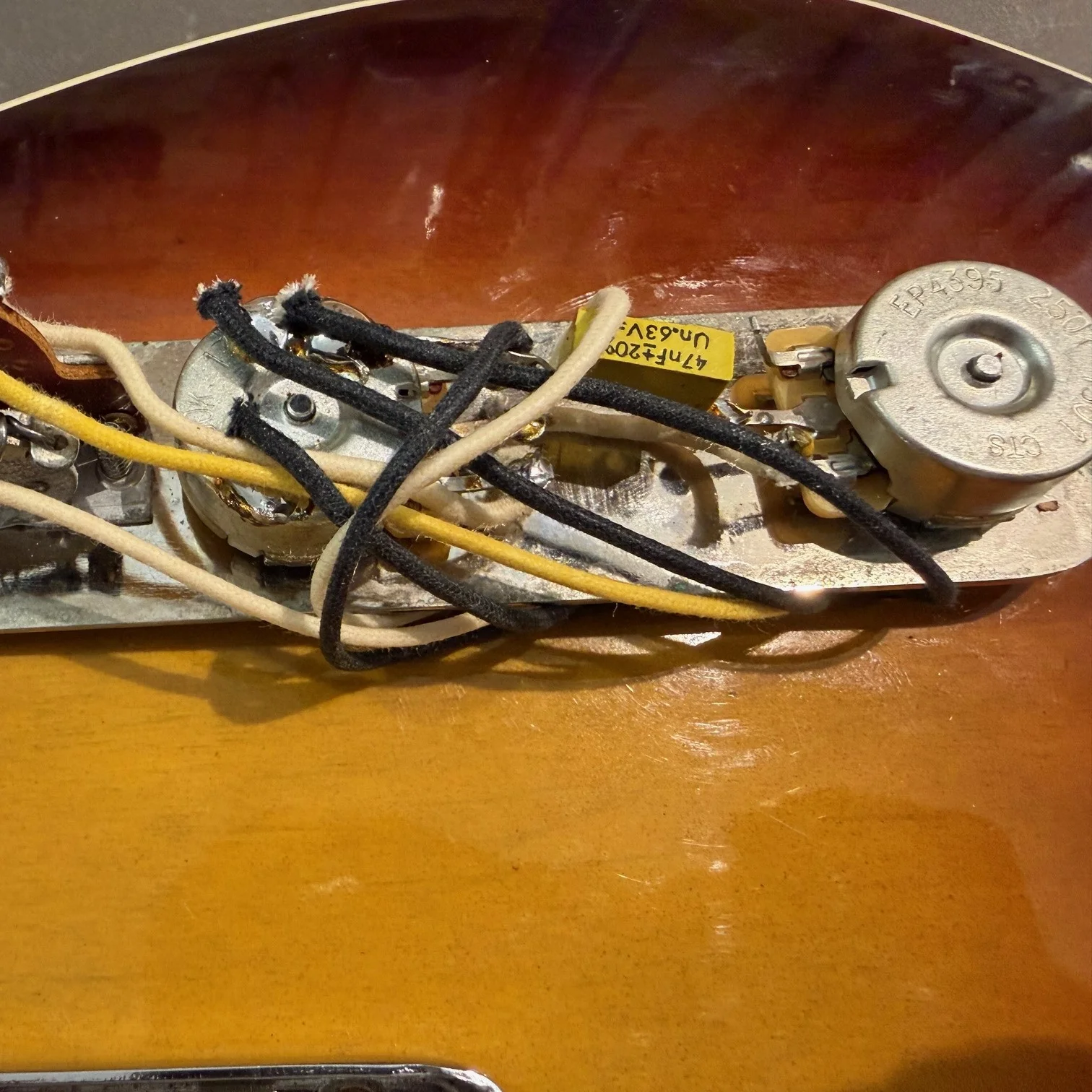 Fender Telecaster Custom 1964 - Sunburst Refin - Image 23