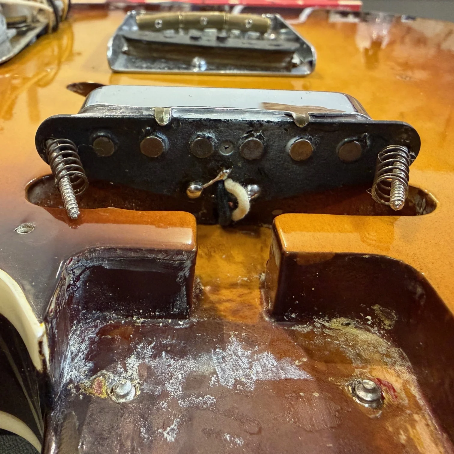 Fender Telecaster Custom 1964 - Sunburst Refin - Image 24