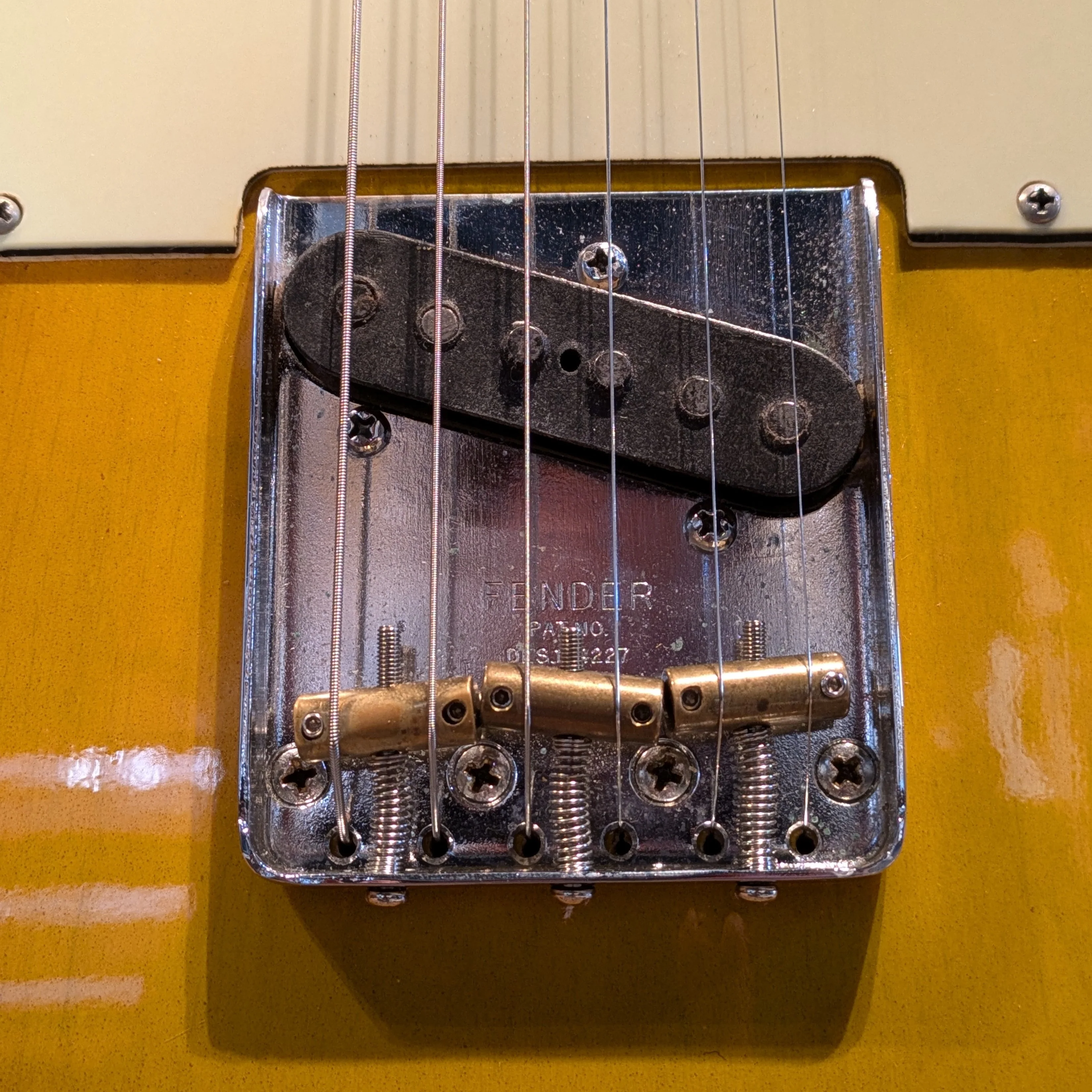 Fender Telecaster Custom 1964 - Sunburst Refin - Image 25