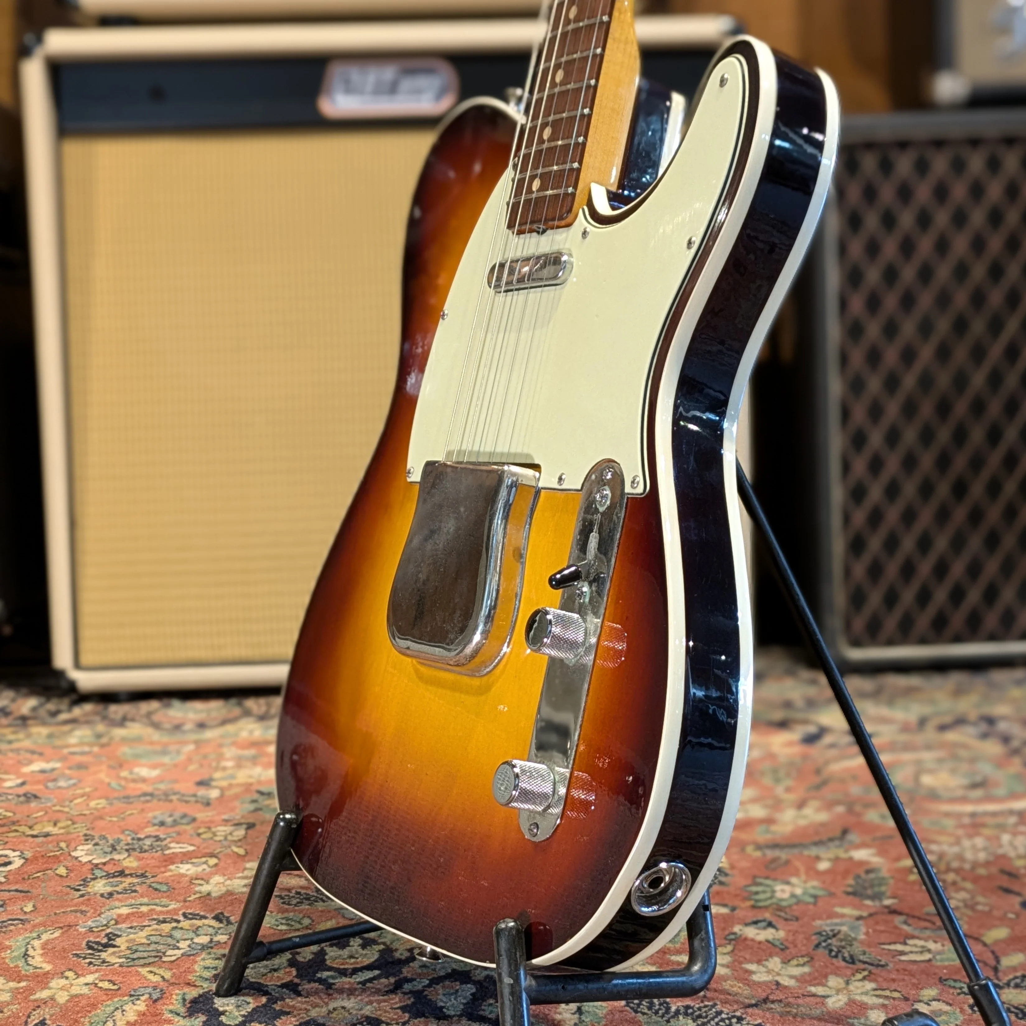 Fender Telecaster Custom 1964 - Sunburst Refin - Image 3