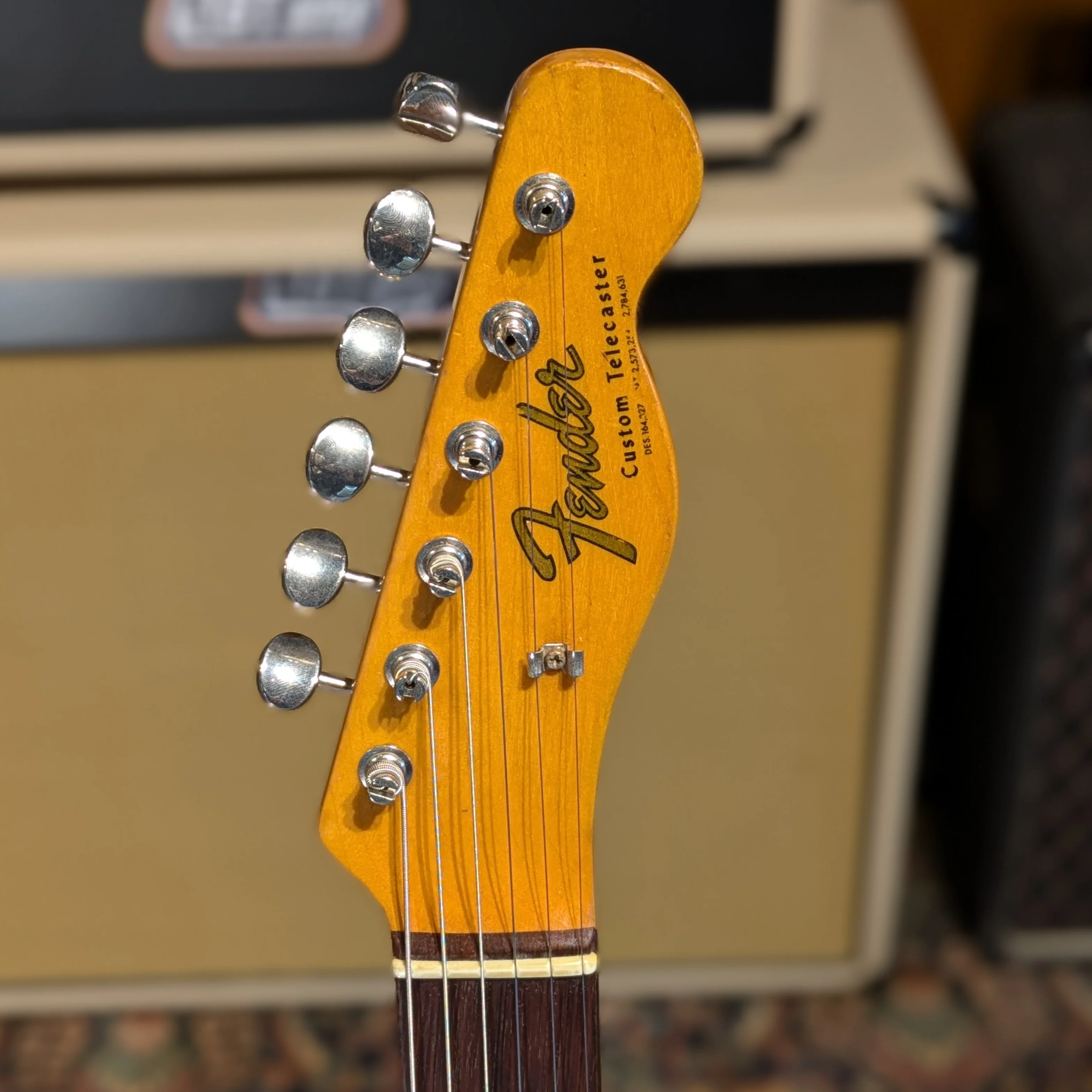 Fender Telecaster Custom 1964 - Sunburst Refin - Image 6