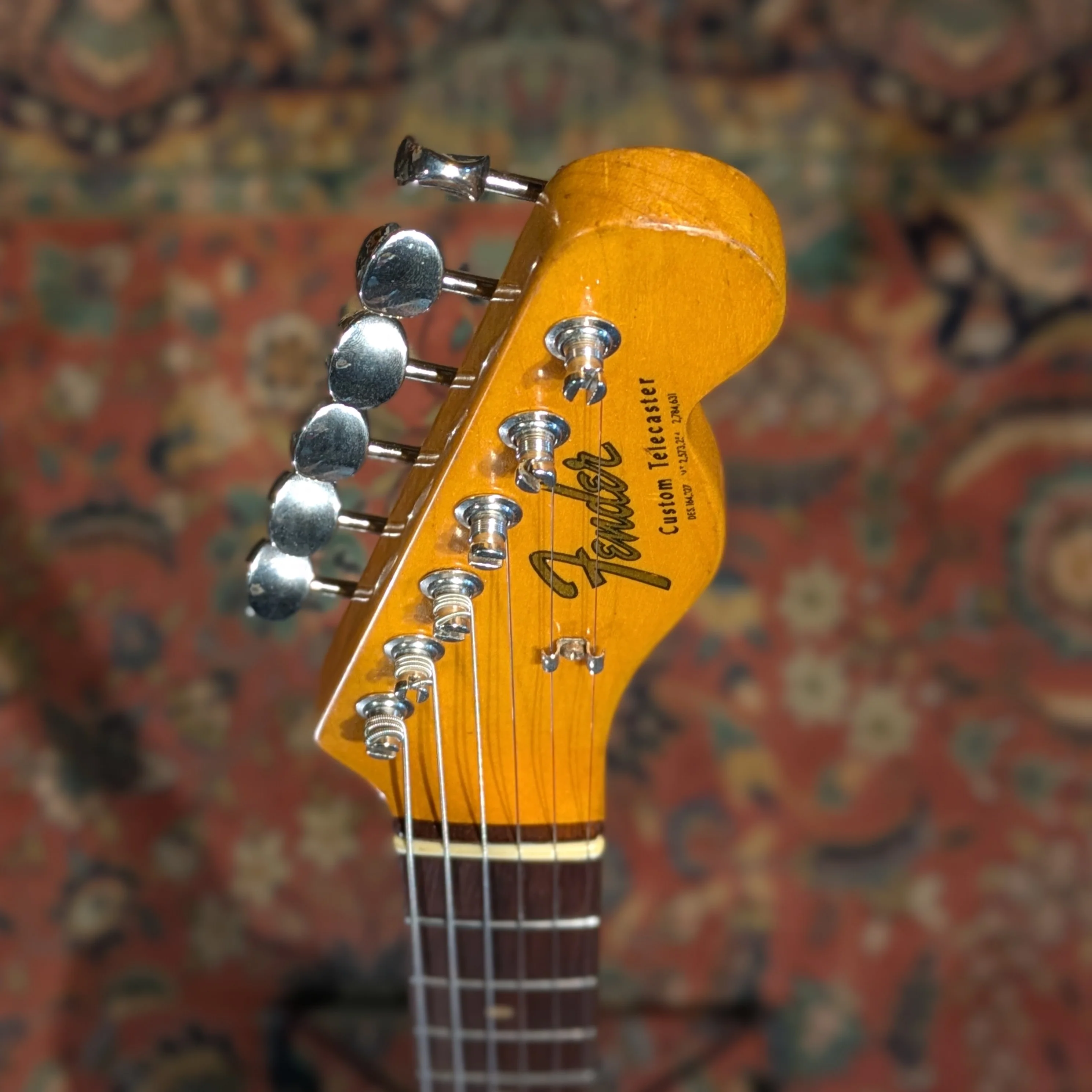 Fender Telecaster Custom 1964 - Sunburst Refin - Image 7