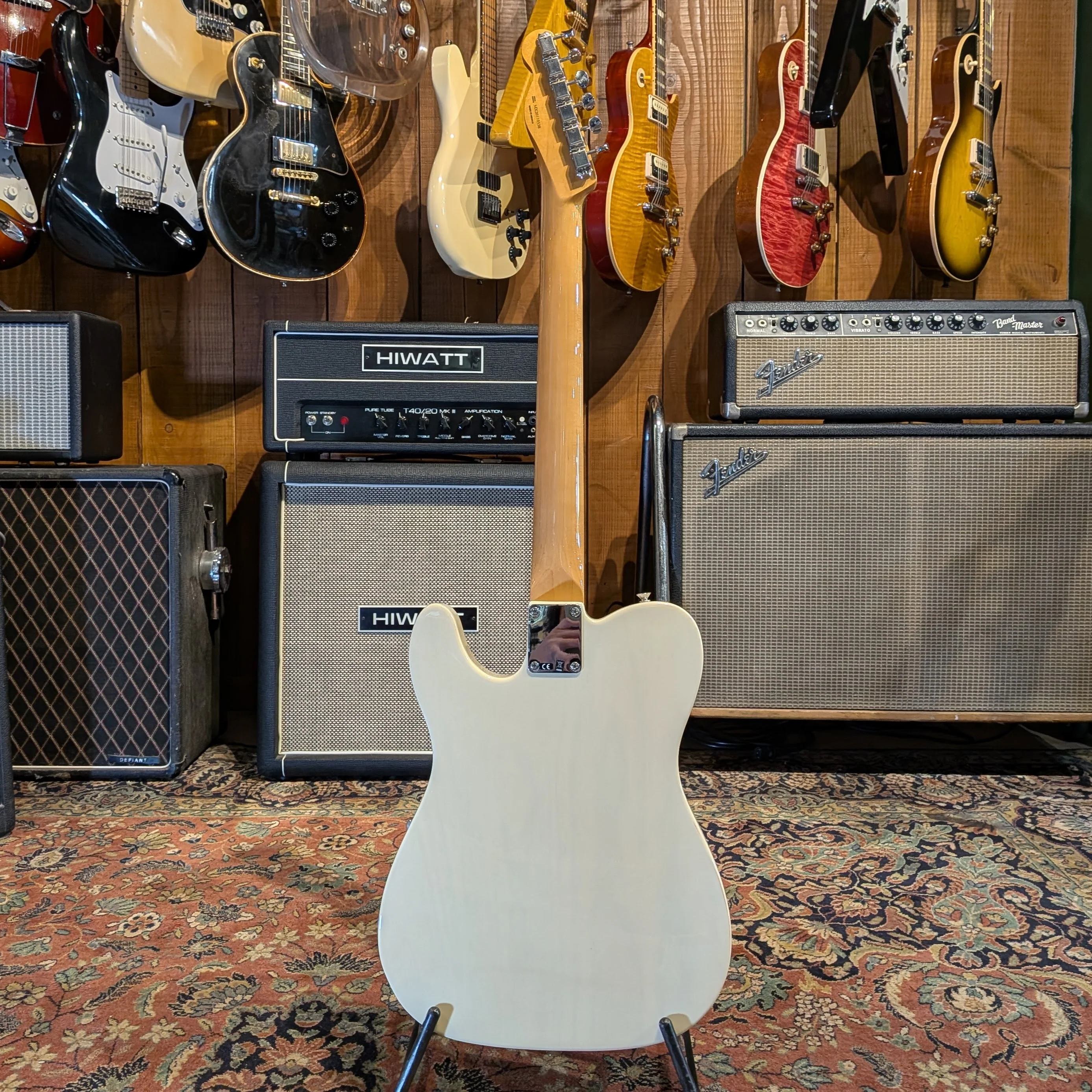 Fender Vintera '60s Telecaster Bigsby with Pau Ferro Fretboard 2020 - White Blonde - Image 4