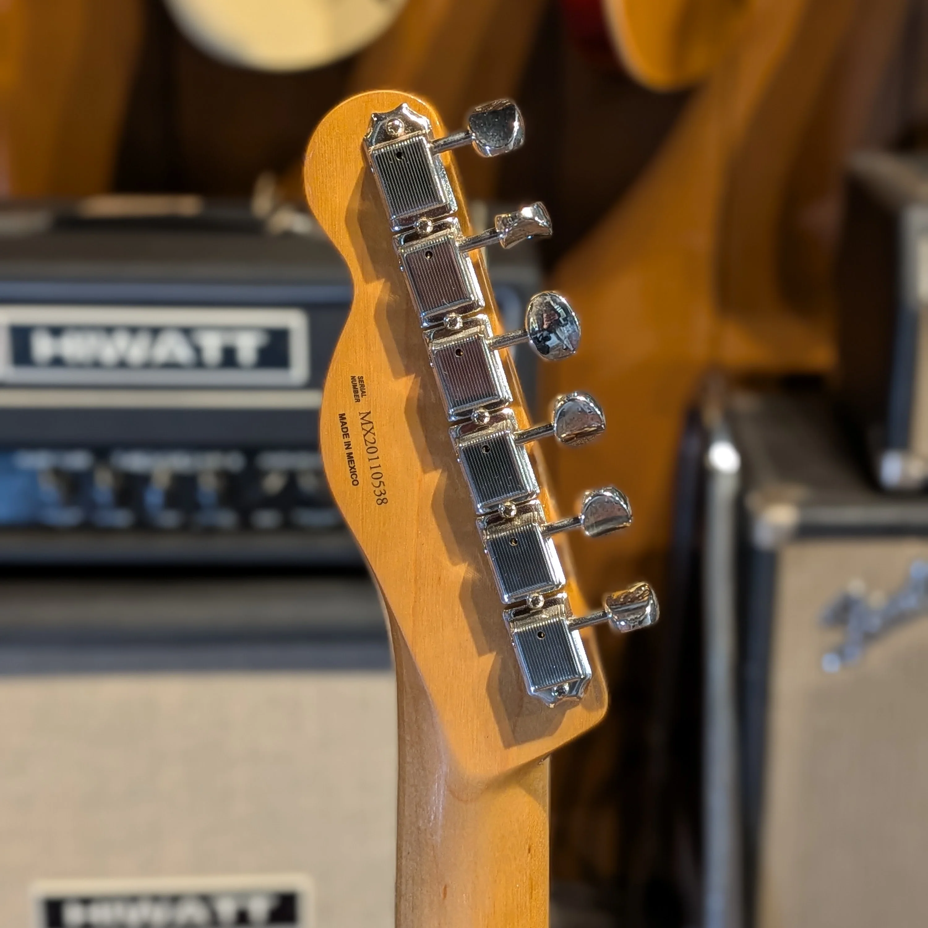 Fender Vintera '60s Telecaster Bigsby with Pau Ferro Fretboard 2020 - White Blonde - Image 6