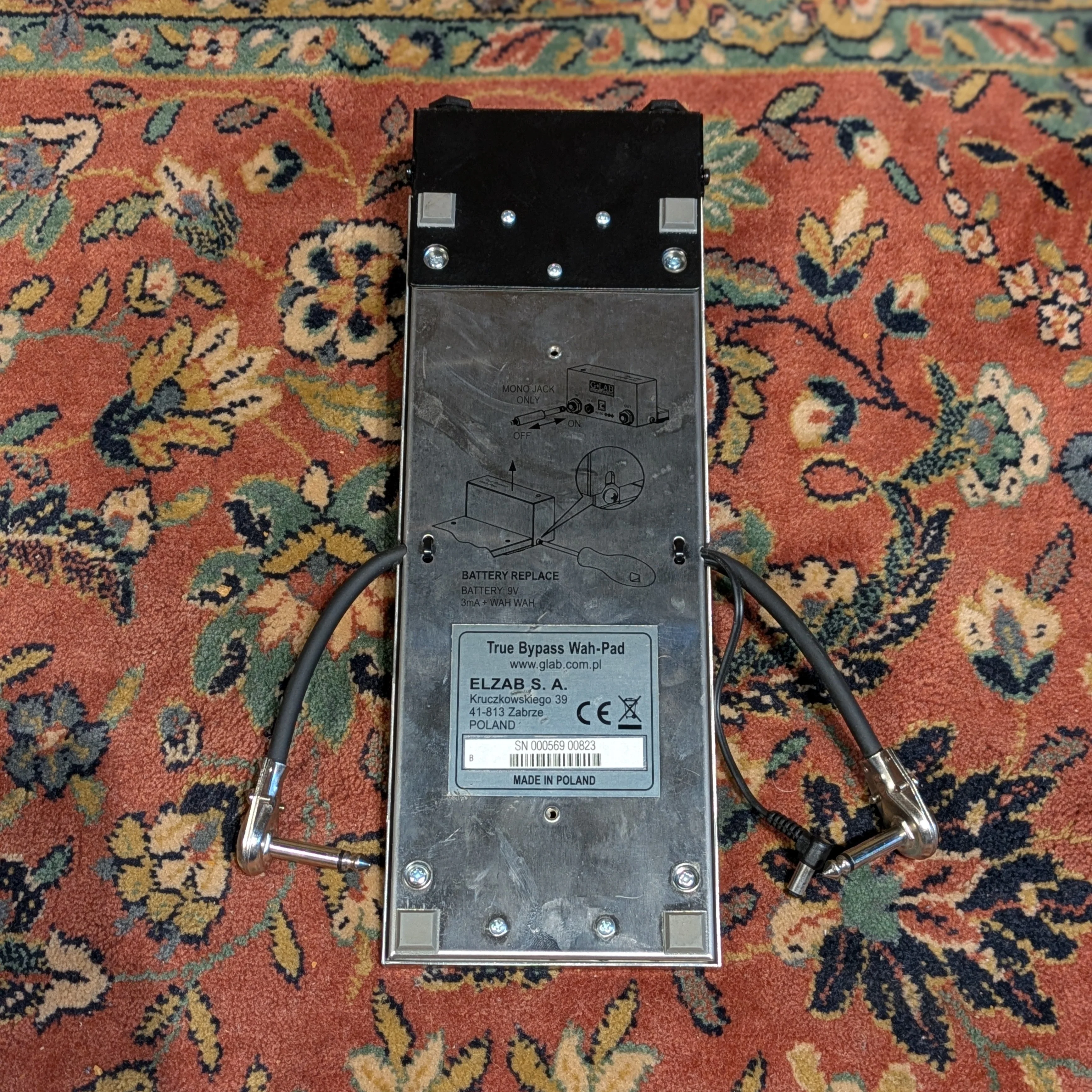 G-Lab Guitar Laboratory True Bypass Wah-Pad - Image 2