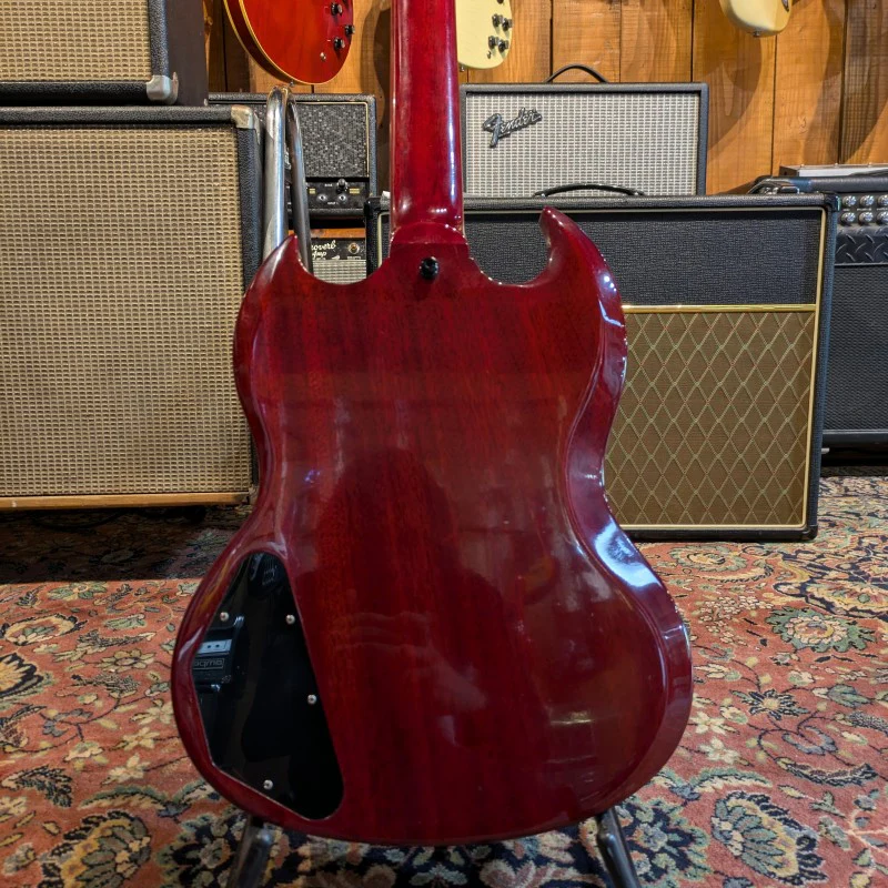 Gibson 1963 SG CUSTOM P90 2000 - CHERRY RED - Image 2