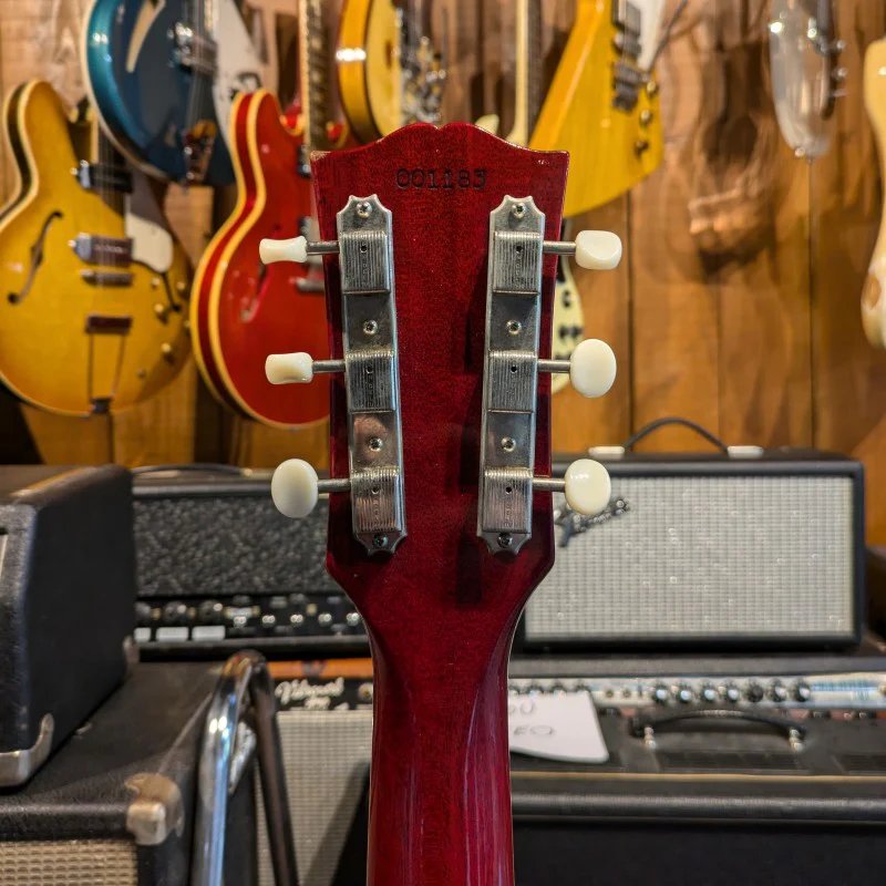 Gibson 1963 SG CUSTOM P90 2000 - CHERRY RED - Image 5