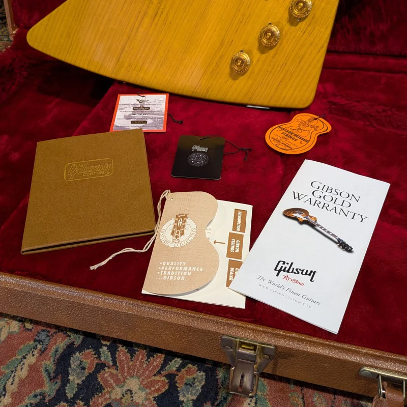 Gibson Custom Shop '58 Korina Explorer - Image 3