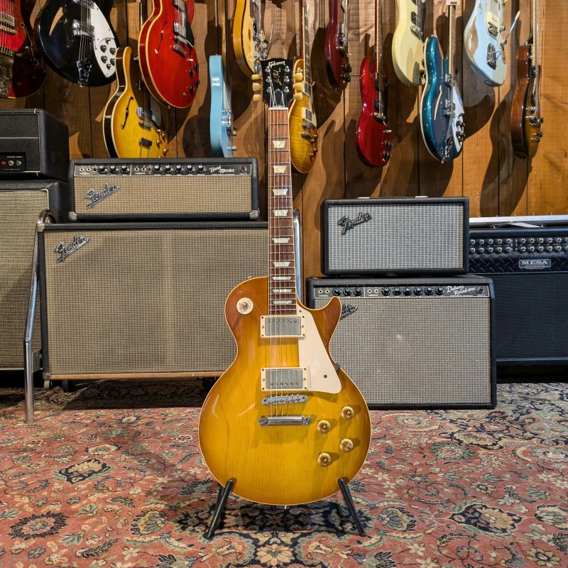 Gibson Custom Shop '58 Les Paul Standard Reissue 2021 - Lemon Burst VOS - Image 4
