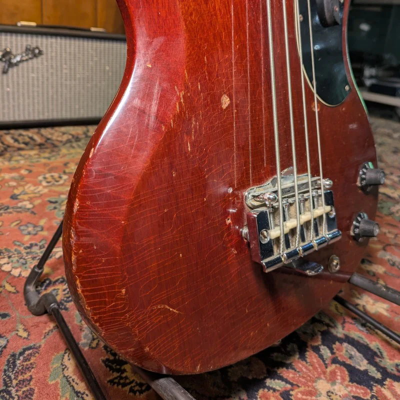 Gibson EB-0 1969 - Cherry - Image 5