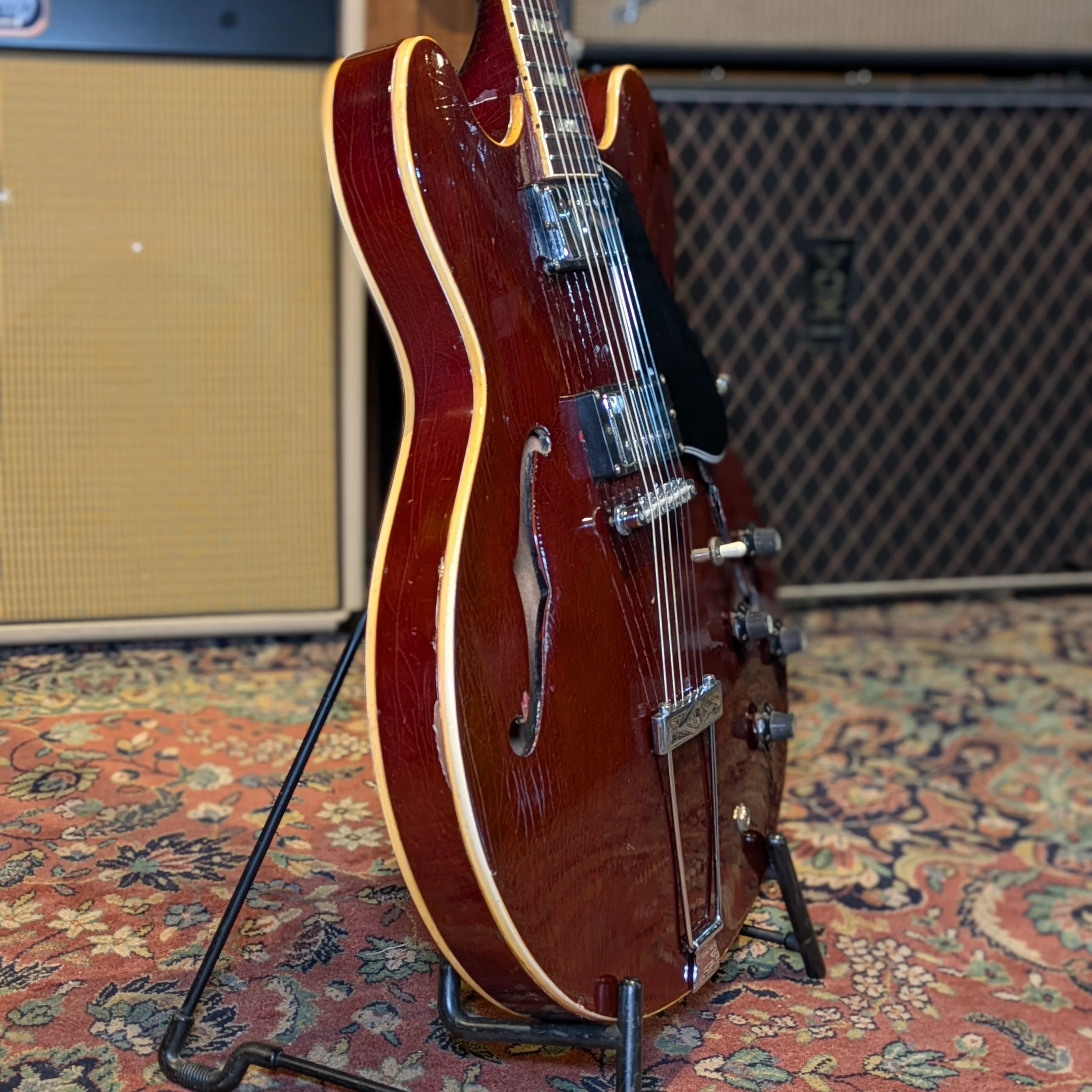 Gibson ES-335 - 1967 - Sparkling Burgundy - Image 2