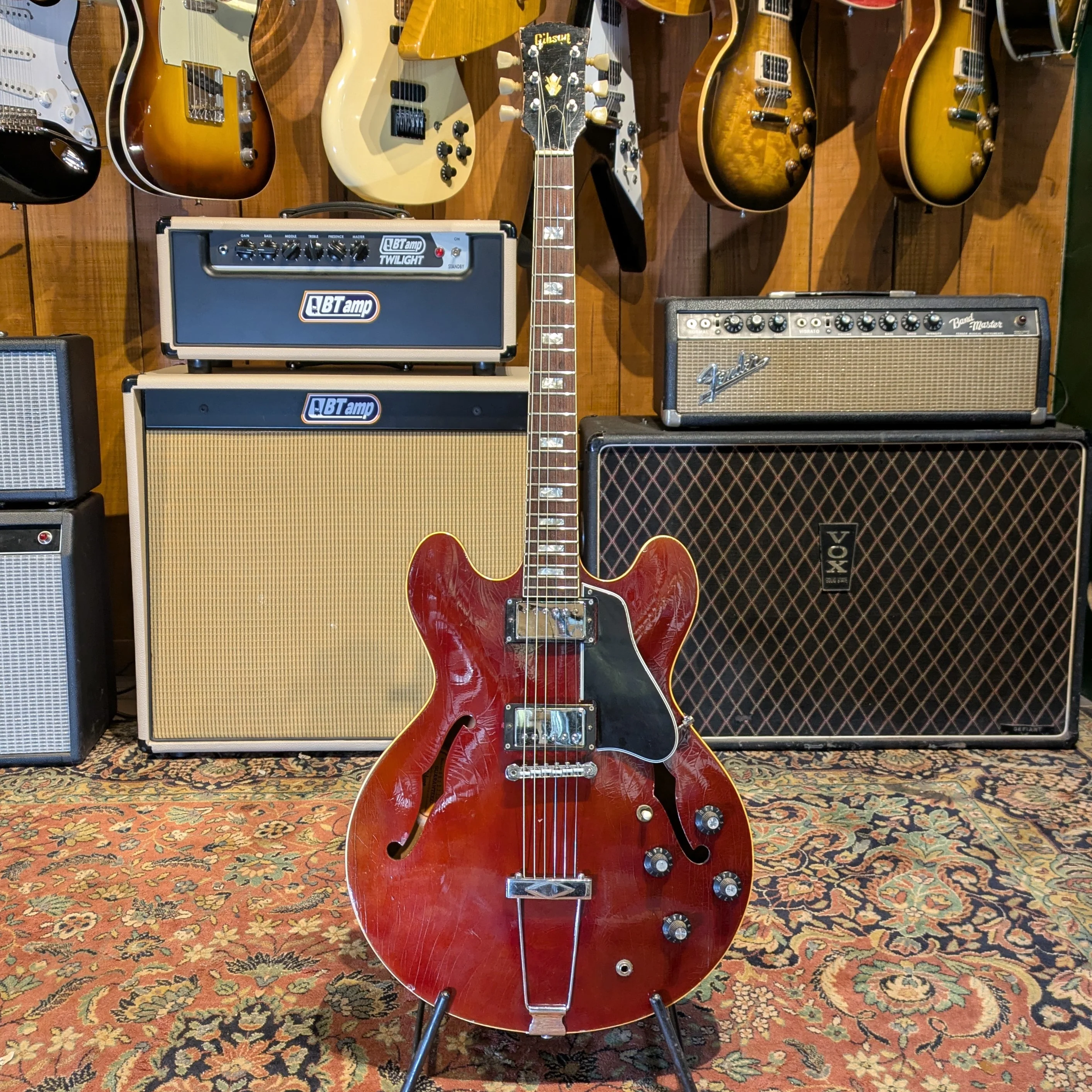Gibson ES-335 - 1967 - Sparkling Burgundy - Image 8