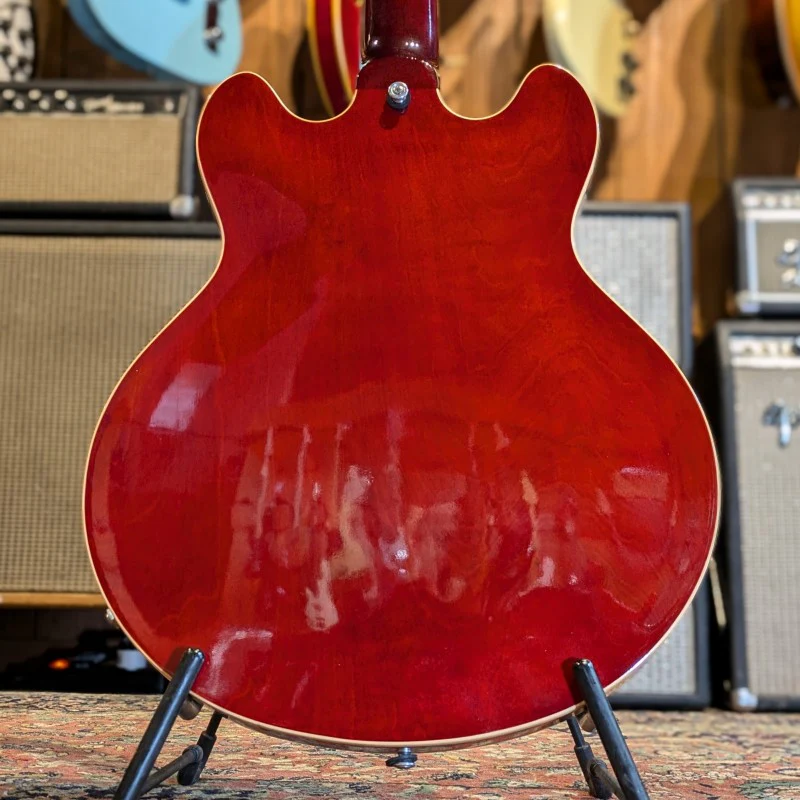 Gibson ES-339 with Dot Inlays 2012 - Antique Red Cherry - Image 5