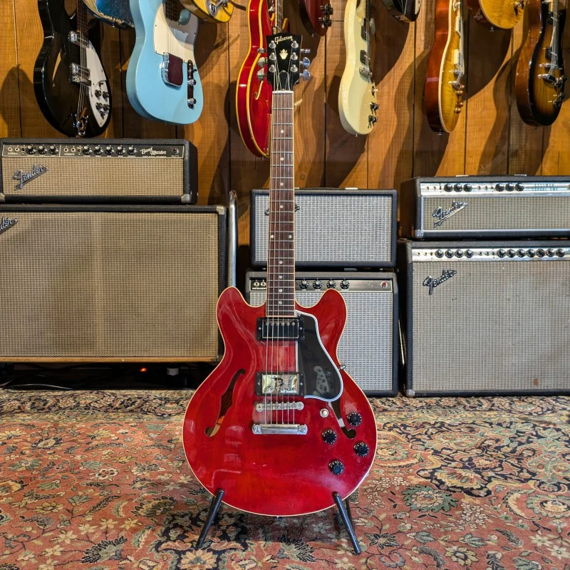 Gibson ES-339 with Dot Inlays 2012 - Antique Red Cherry - Image 6