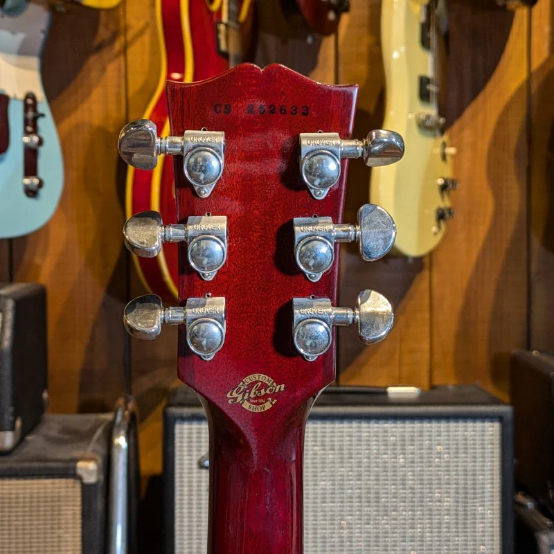 Gibson ES-339 with Dot Inlays 2012 - Antique Red Cherry - Image 9