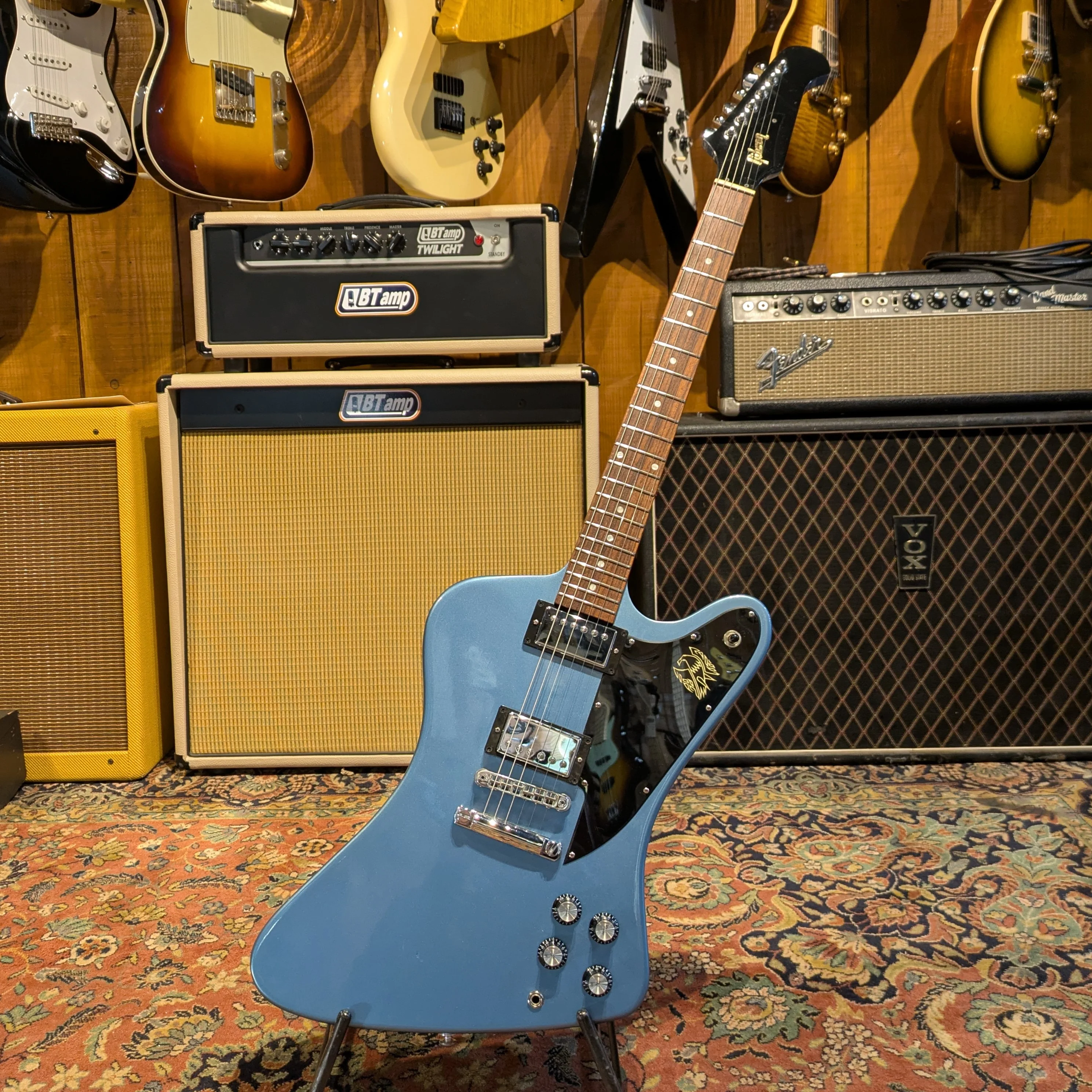 Gibson Firebird Studio T 2017 - Pelham Blue - Image 3