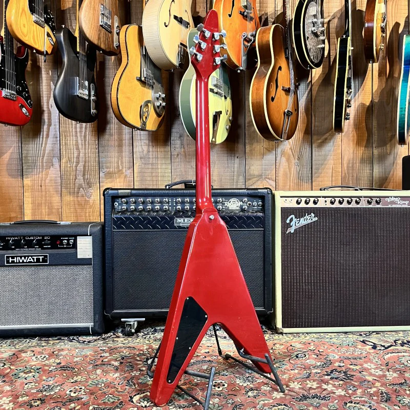 GIBSON FLYING V 1 1984 METALLIC RED - Image 4