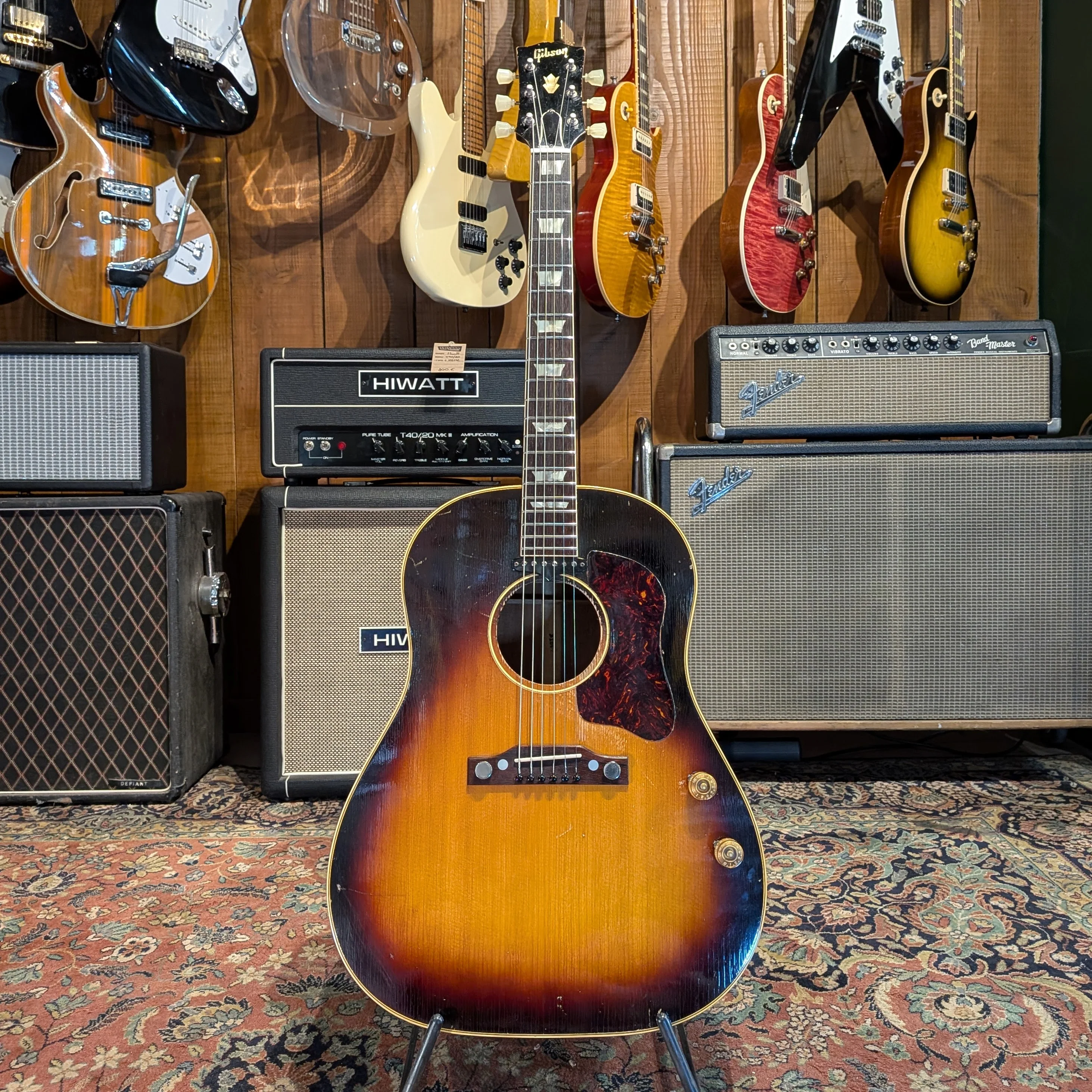 Gibson J-160E 1955 - Sunburst - Image 5