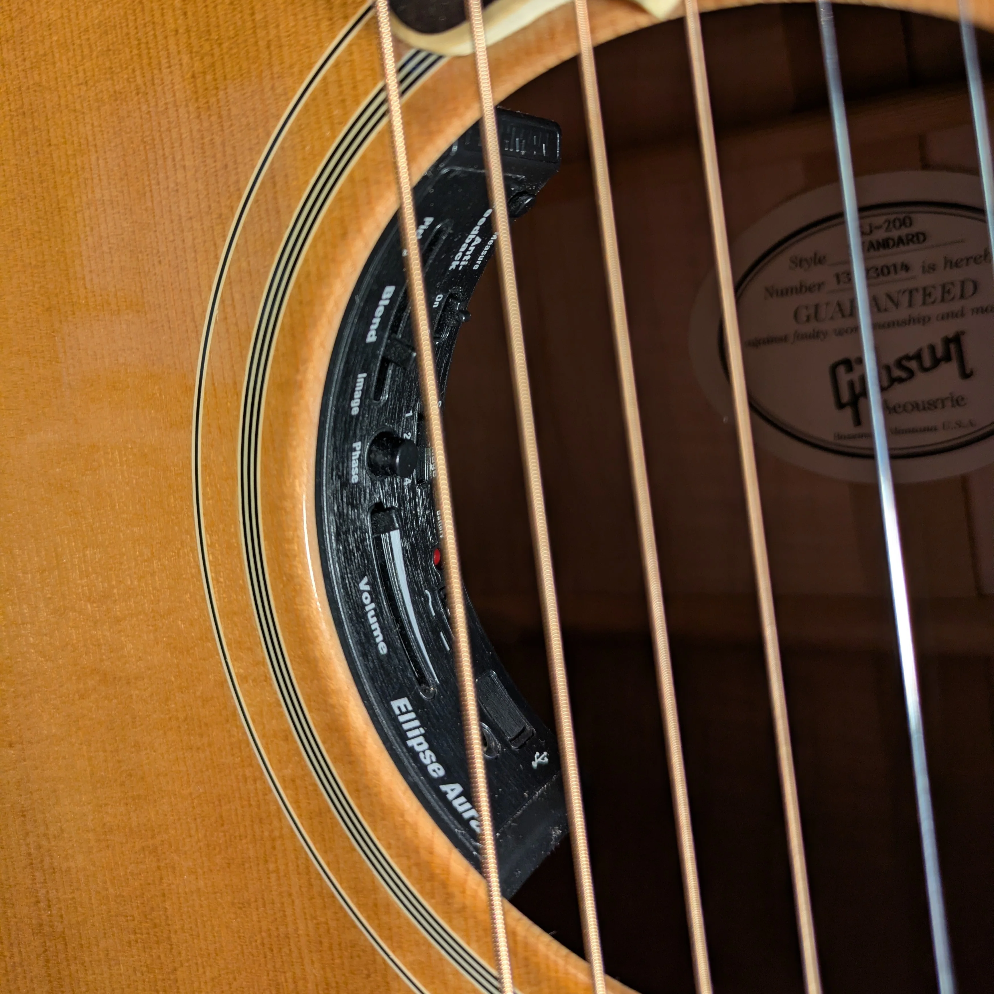 Gibson SJ-200 Standard 2013 - Antique Natural - Image 8