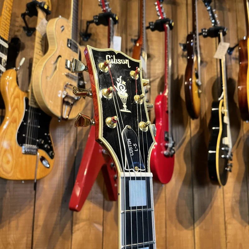 Gibson L-5 CES P90 Cherry Red (1995) USA - Image 6