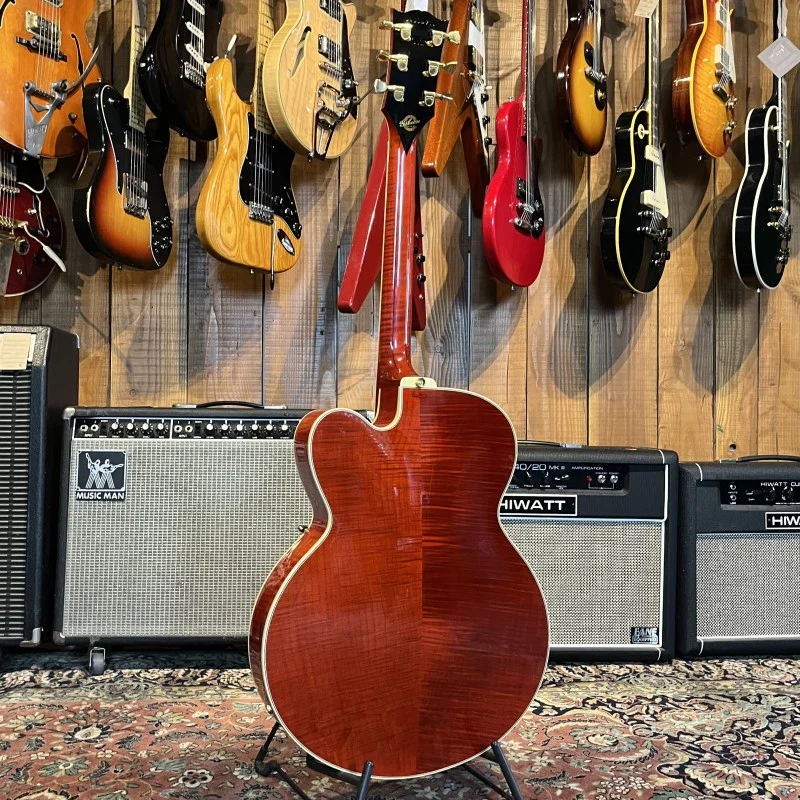 Gibson L-5 CES P90 Cherry Red (1995) USA - Image 7