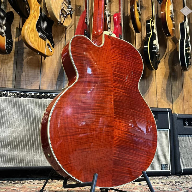 Gibson L-5 CES P90 Cherry Red (1995) USA - Image 8