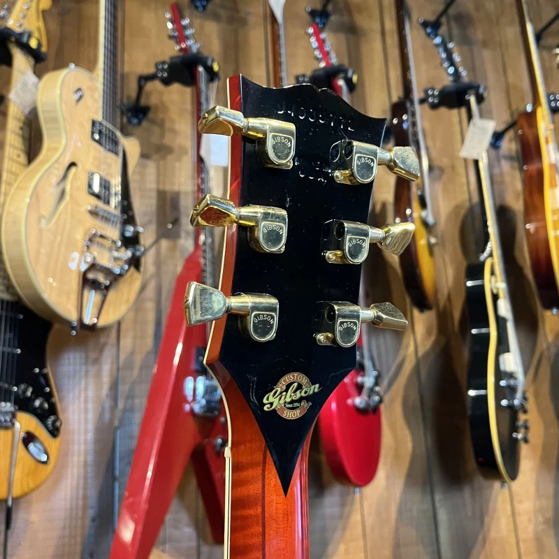 Gibson L-5 CES P90 Cherry Red (1995) USA - Image 9