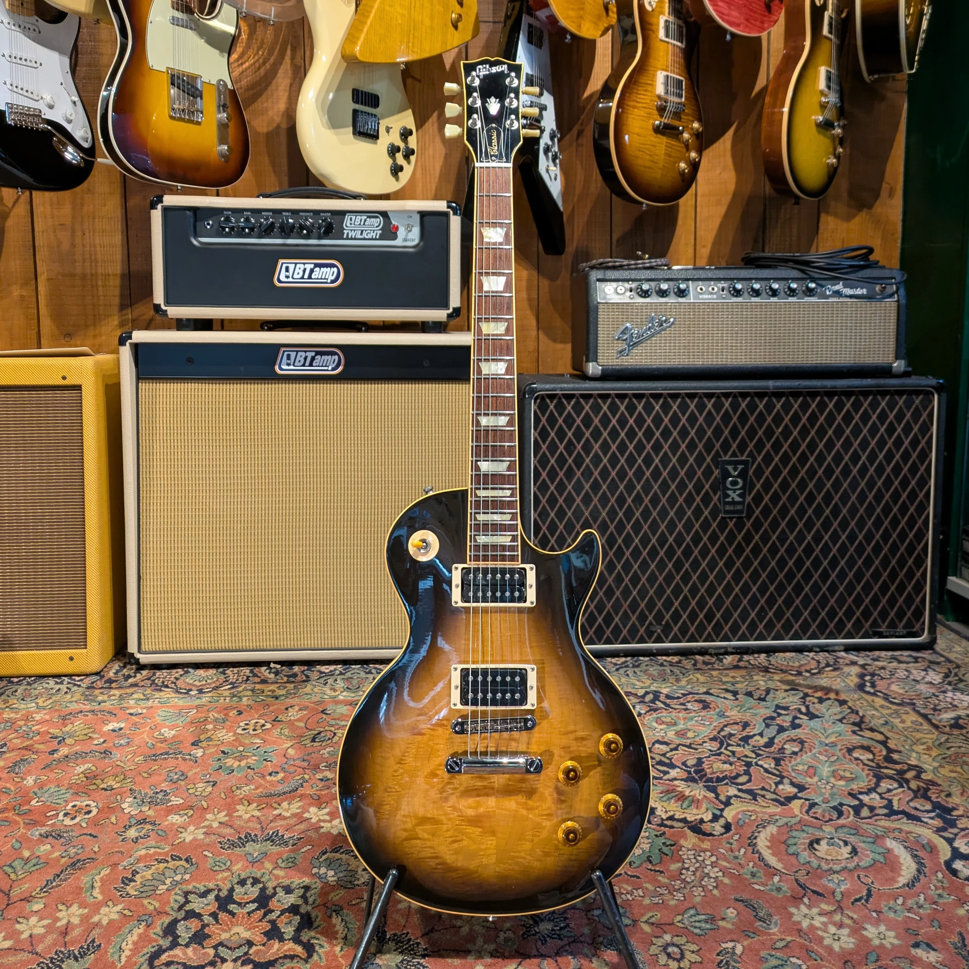Gibson Les Paul Classic 2007 - Vintage Sunburst - Image 4