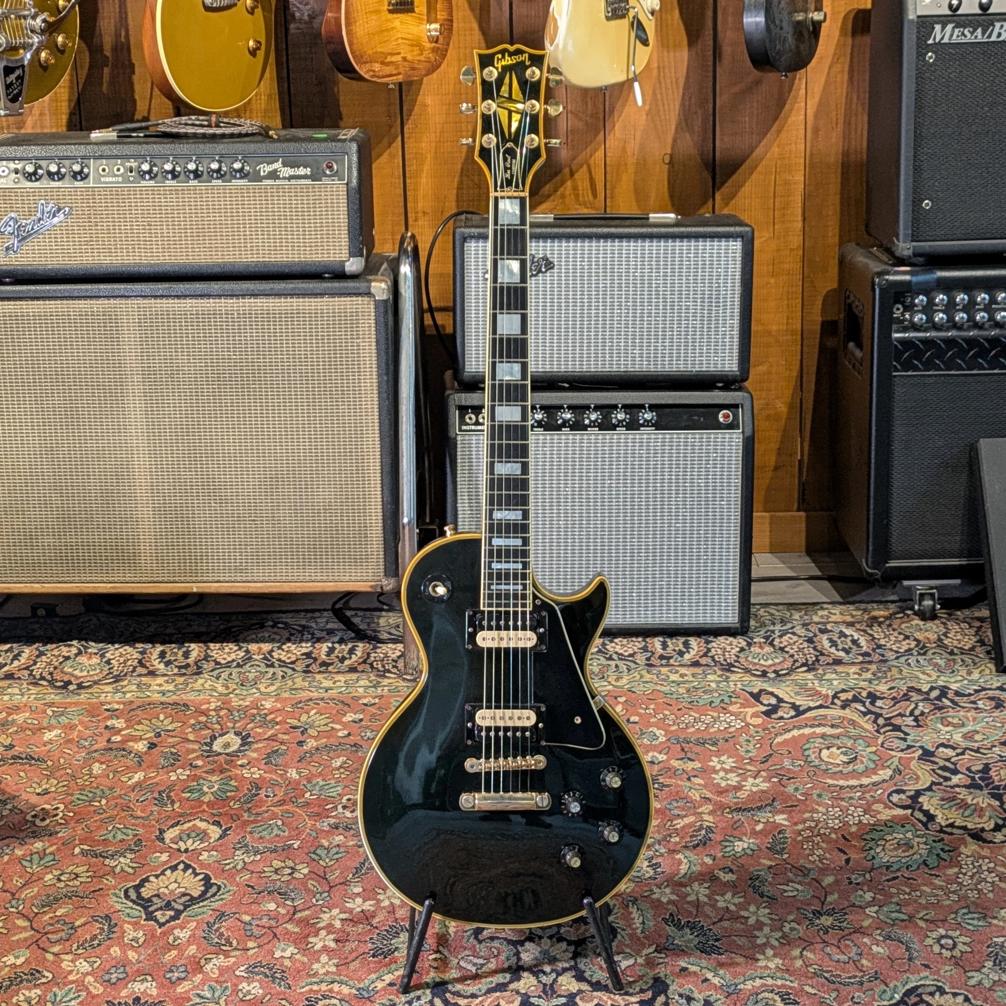 Gibson Les Paul Custom 1971 - Ebony - Image 3