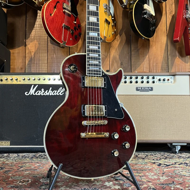 Gibson Les Paul Custom Wine Red 1978 - Image 3