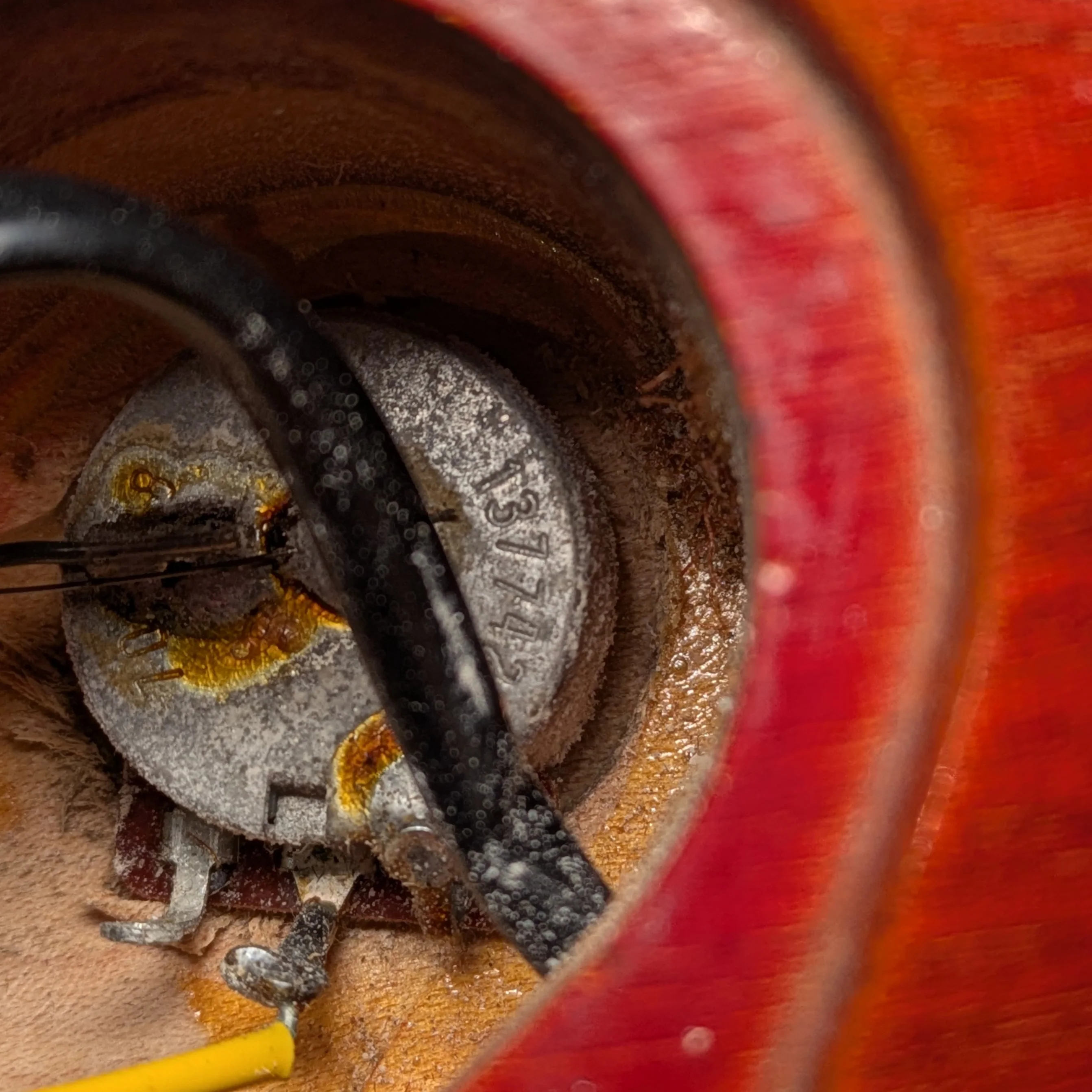 Gibson Les Paul Deluxe 1974 - Cherry Sunburst - Image 11