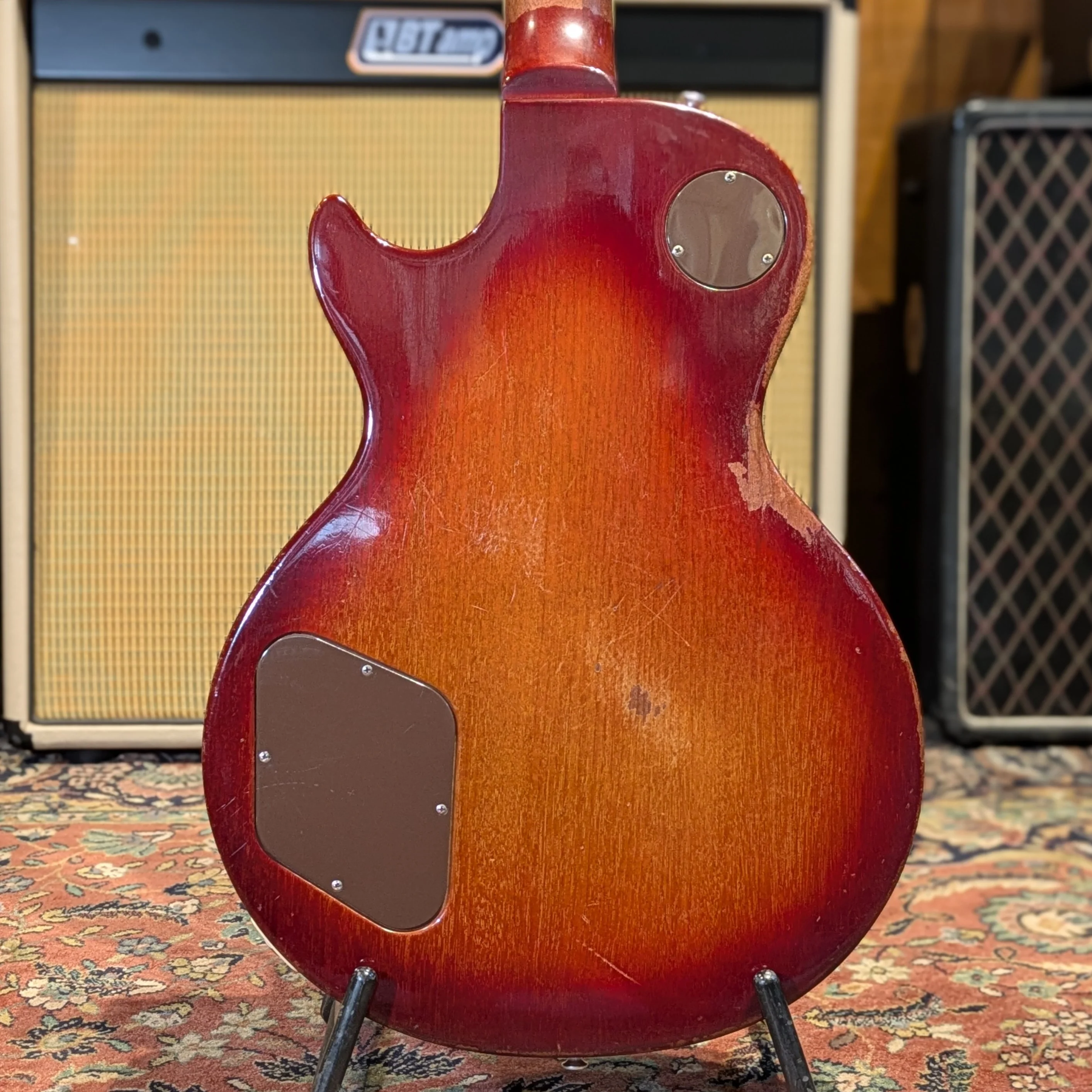 Gibson Les Paul Deluxe 1974 - Cherry Sunburst - Image 2